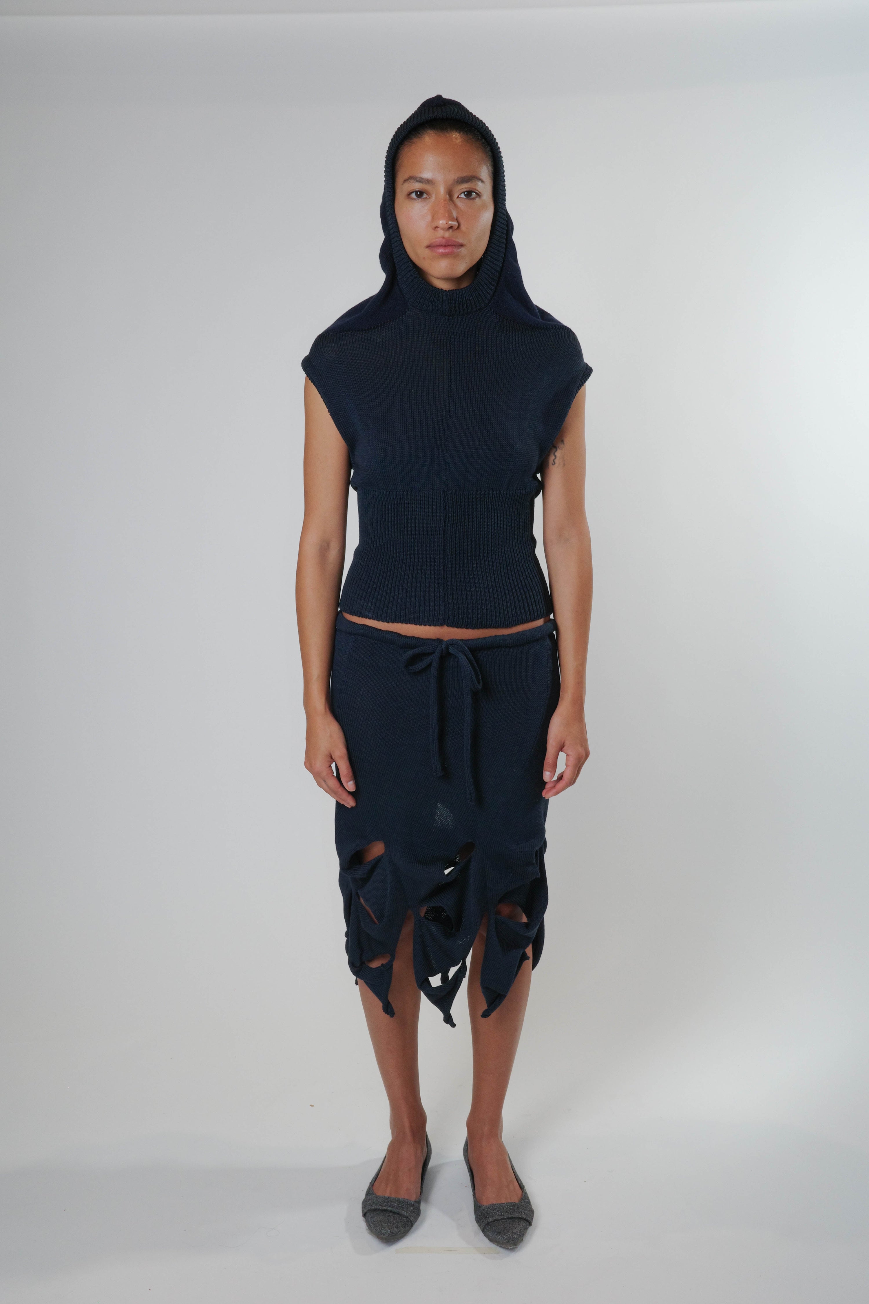 Triangle vest (navy)