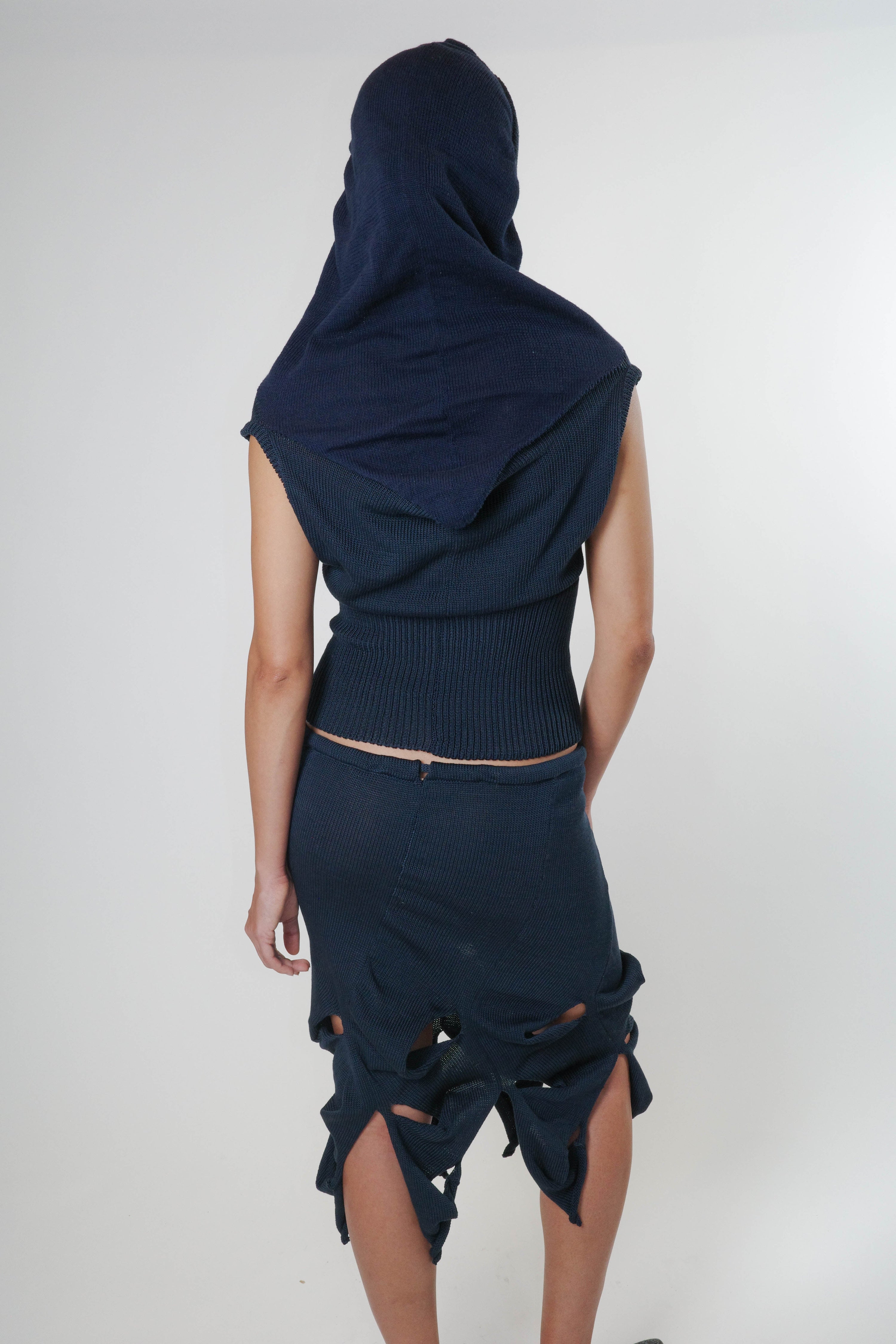 Triangle vest (navy)
