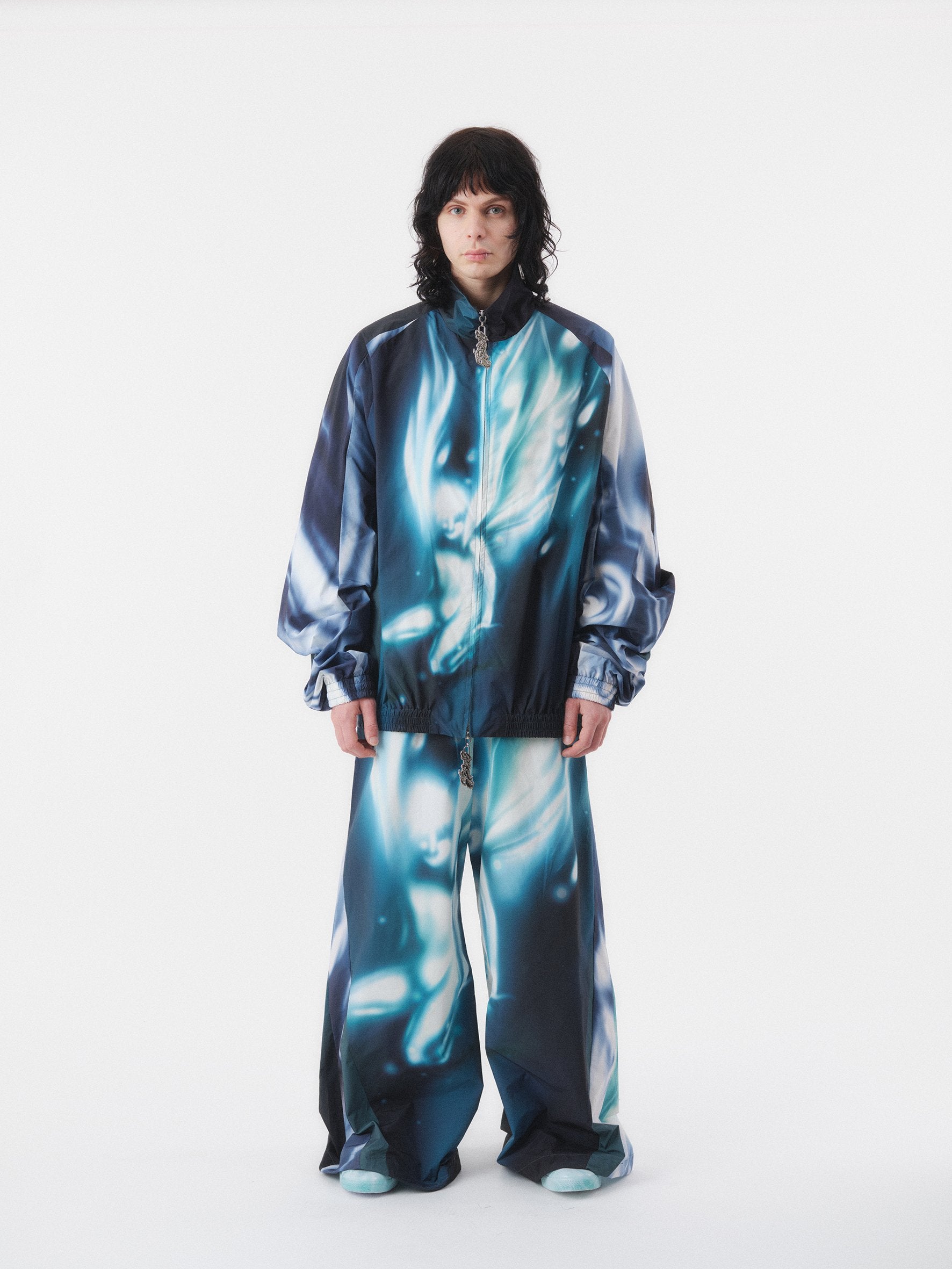 Printed track jacket