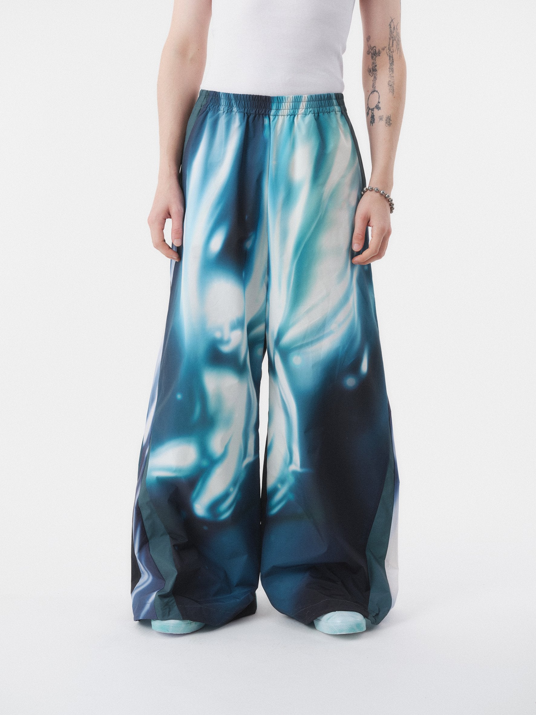 Printed track pant
