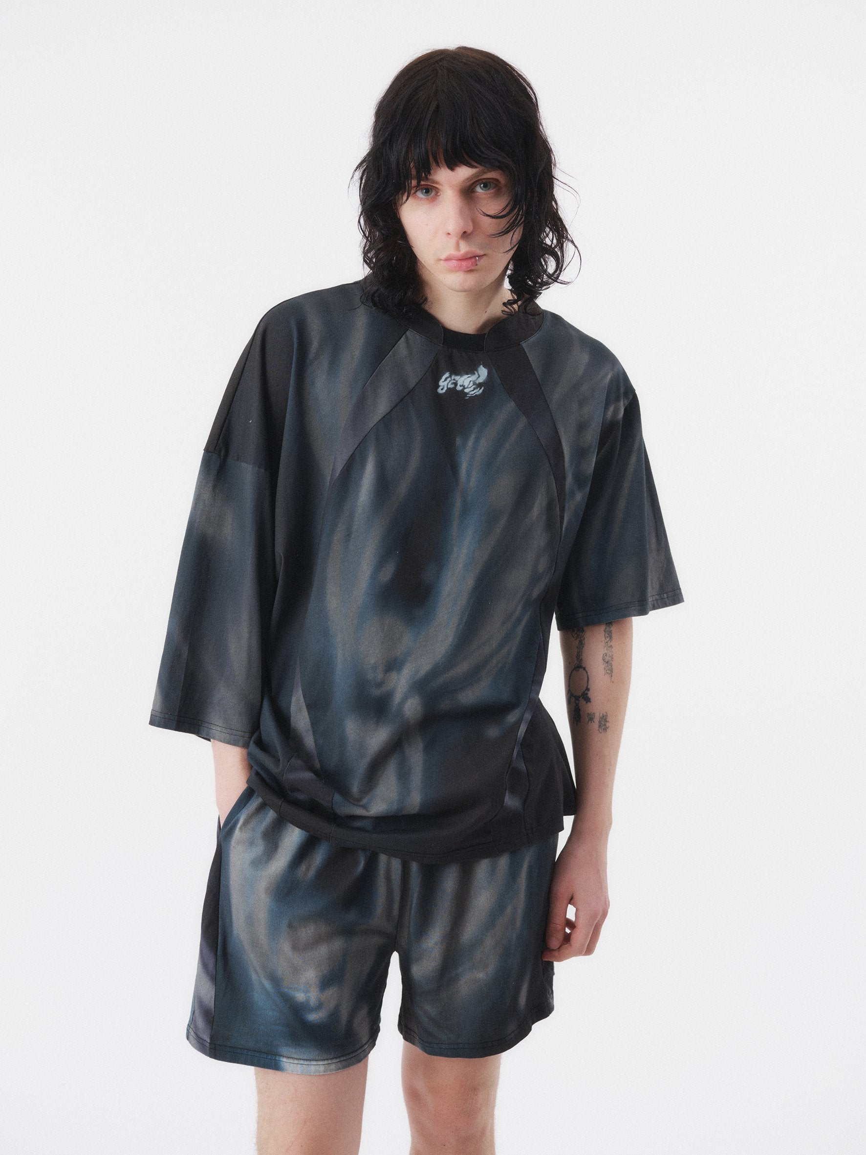 Asytemmtric football shirt