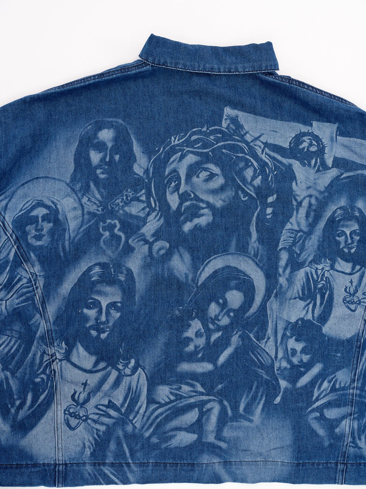 Oversized denim jacket