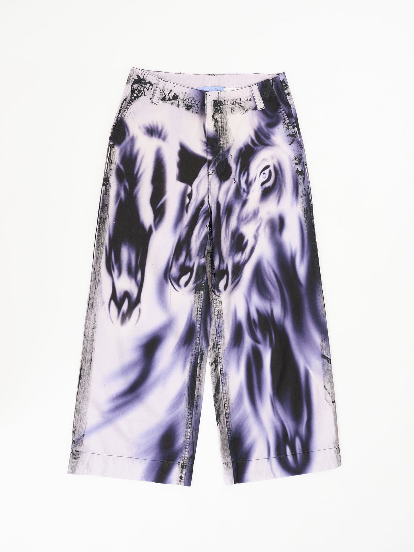 Printed jeans