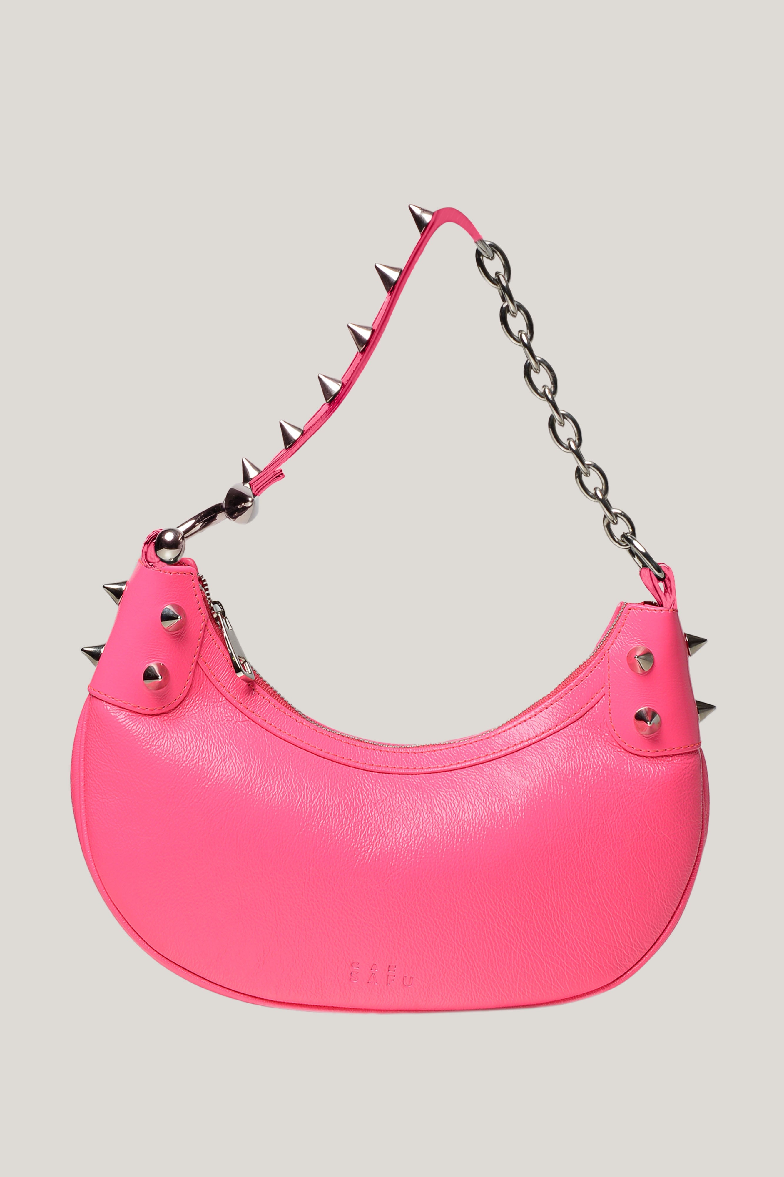 Safhobo spikes medium neon pink