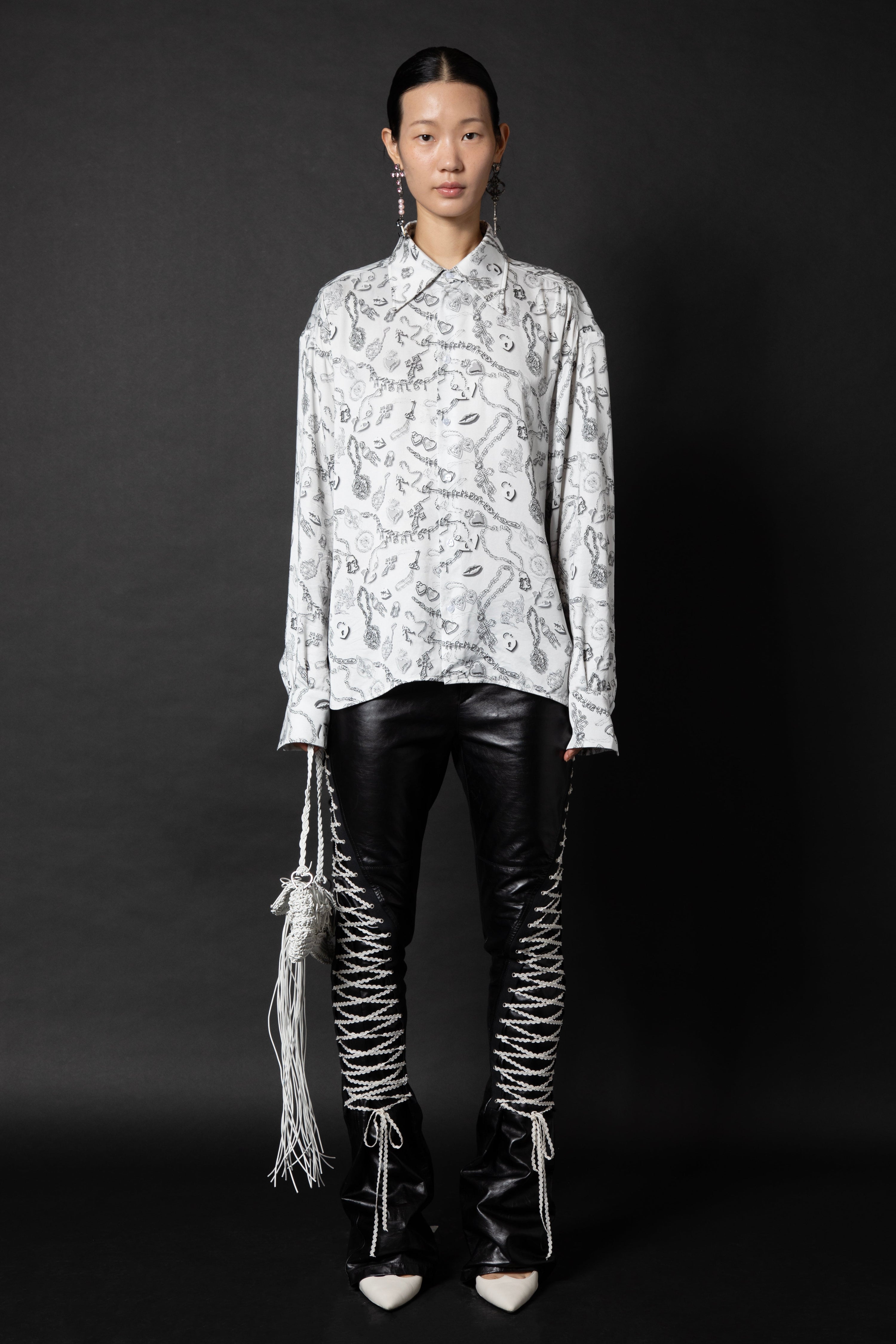 Camicia b/w