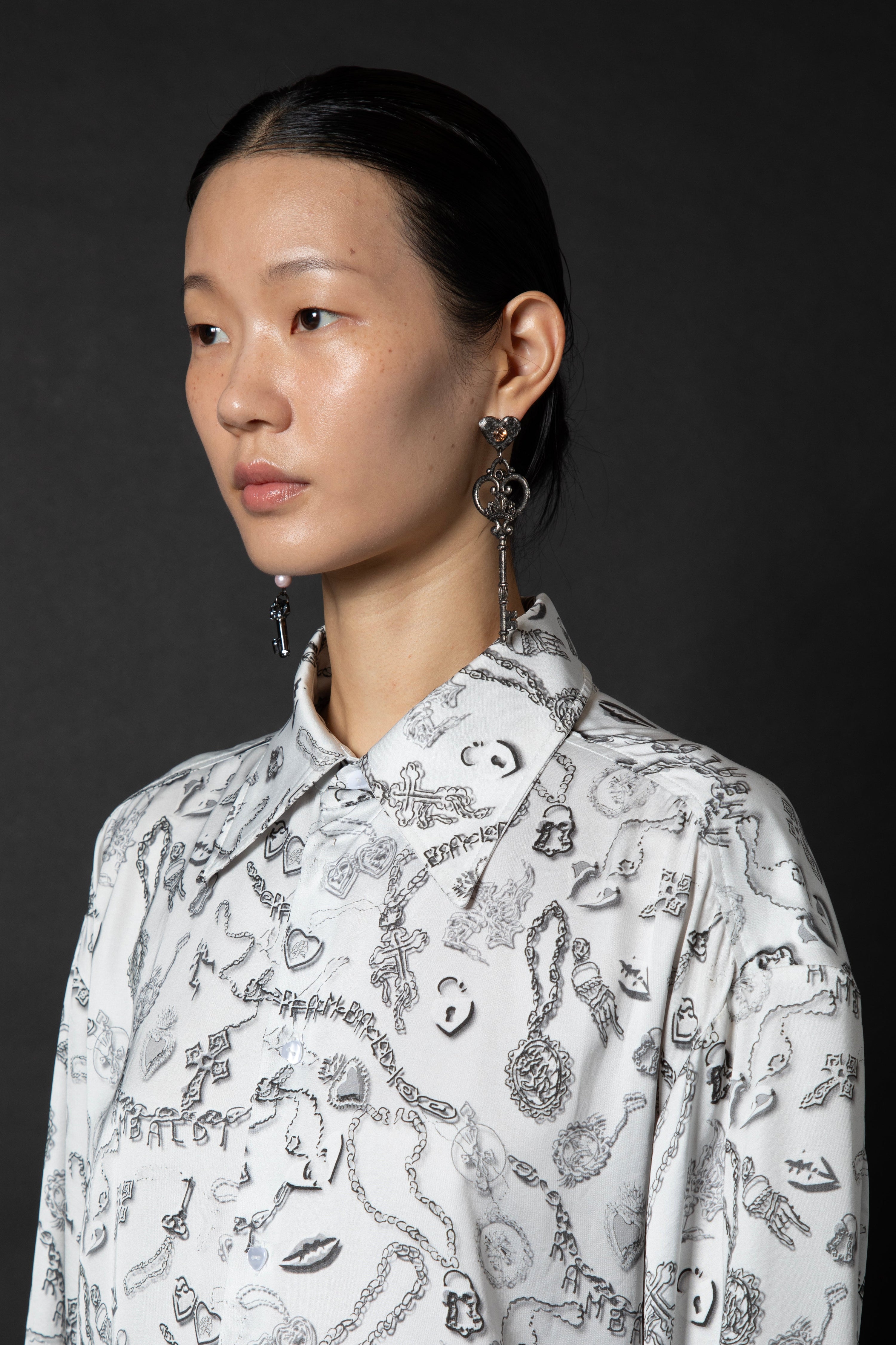 Camicia b/w