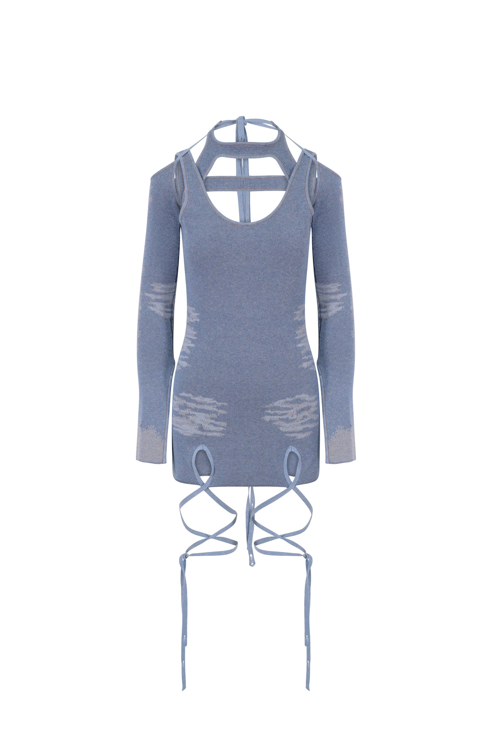 Denim marfa dress