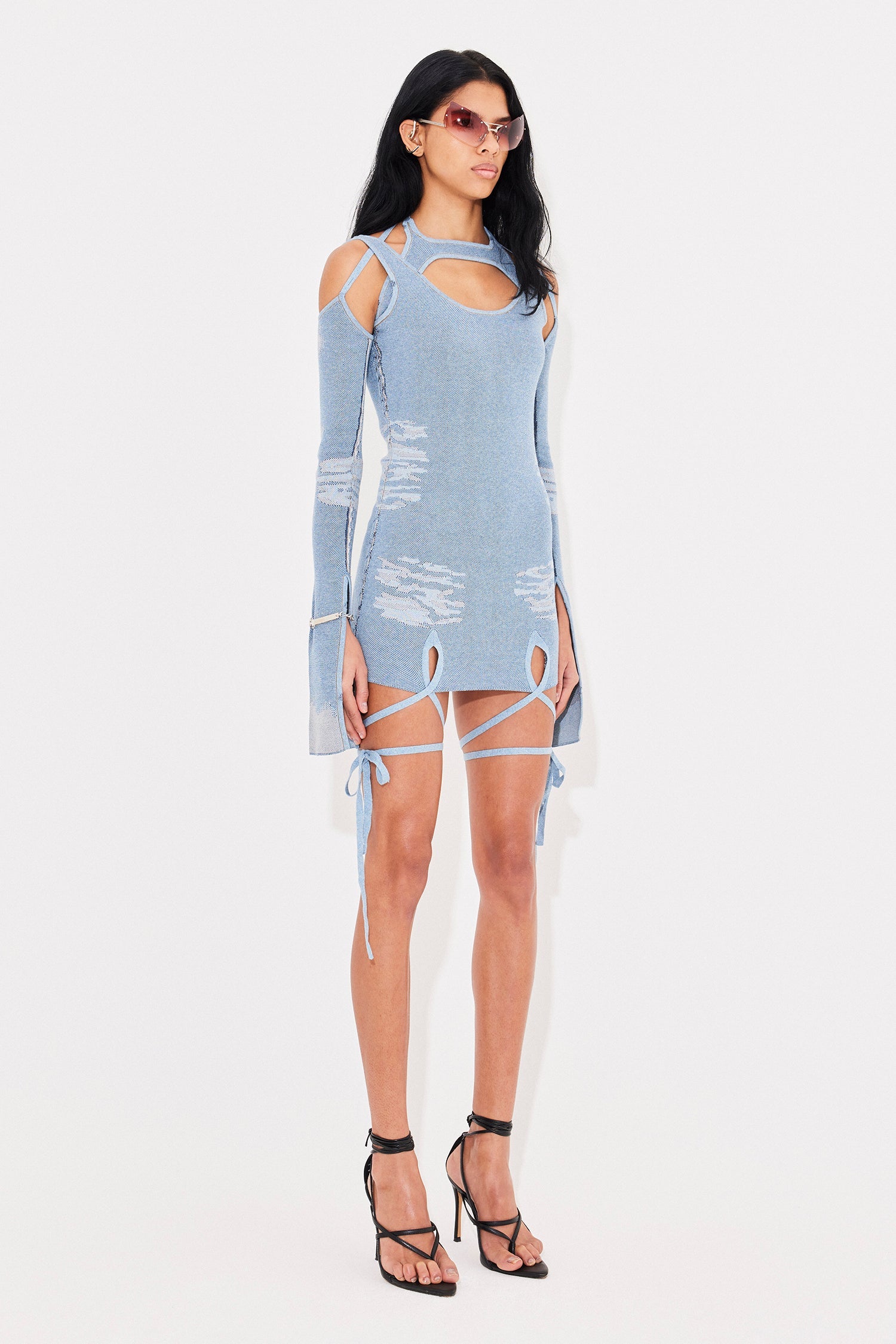 Denim marfa dress