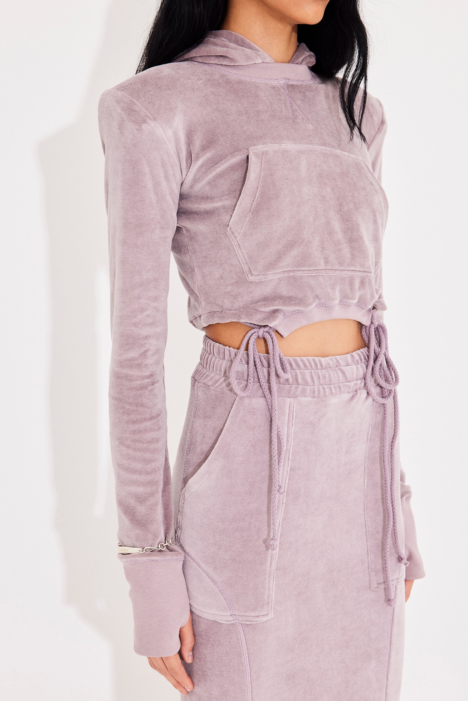 Nadia hoodie purple