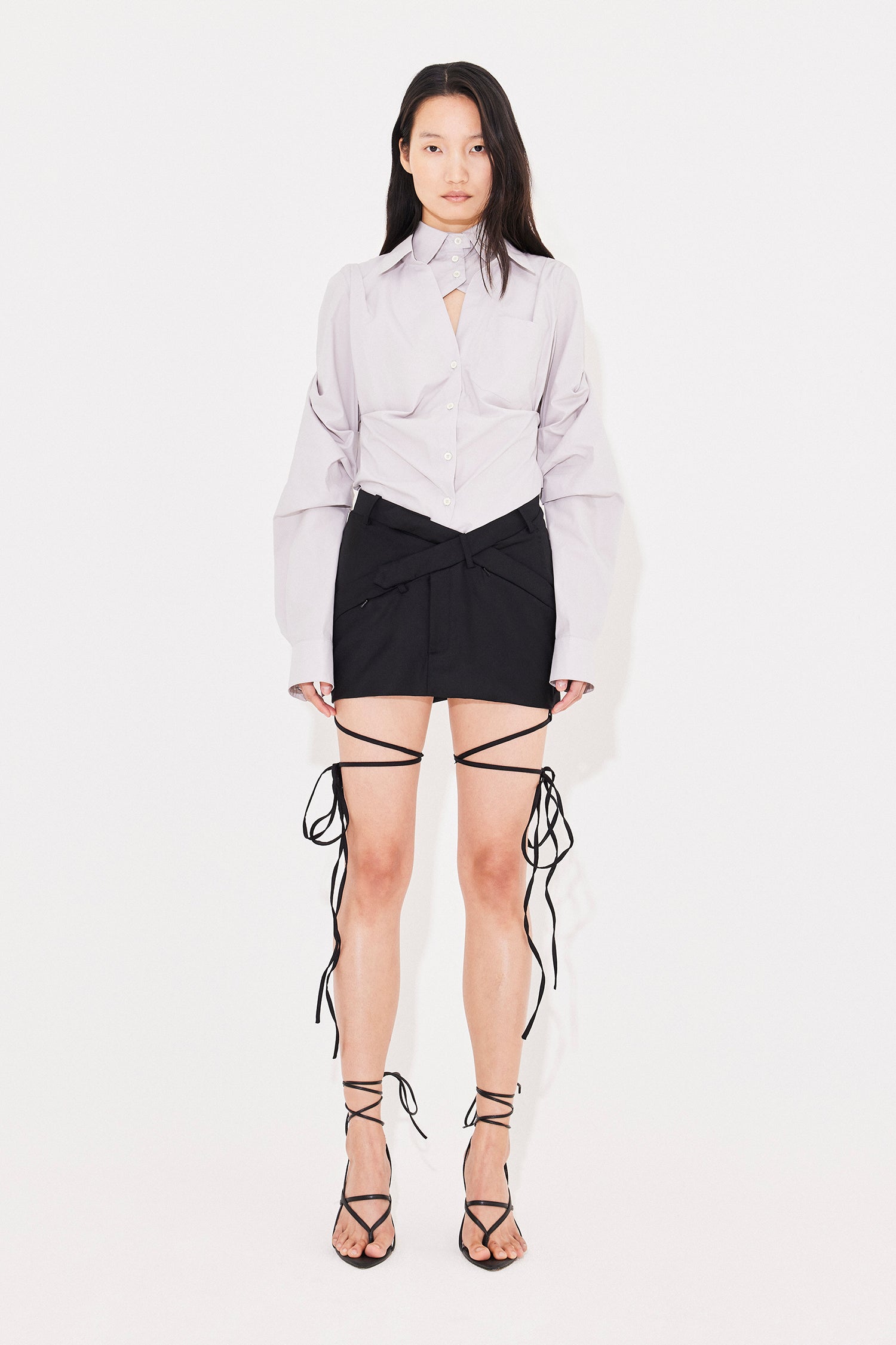Staff mini skirt black