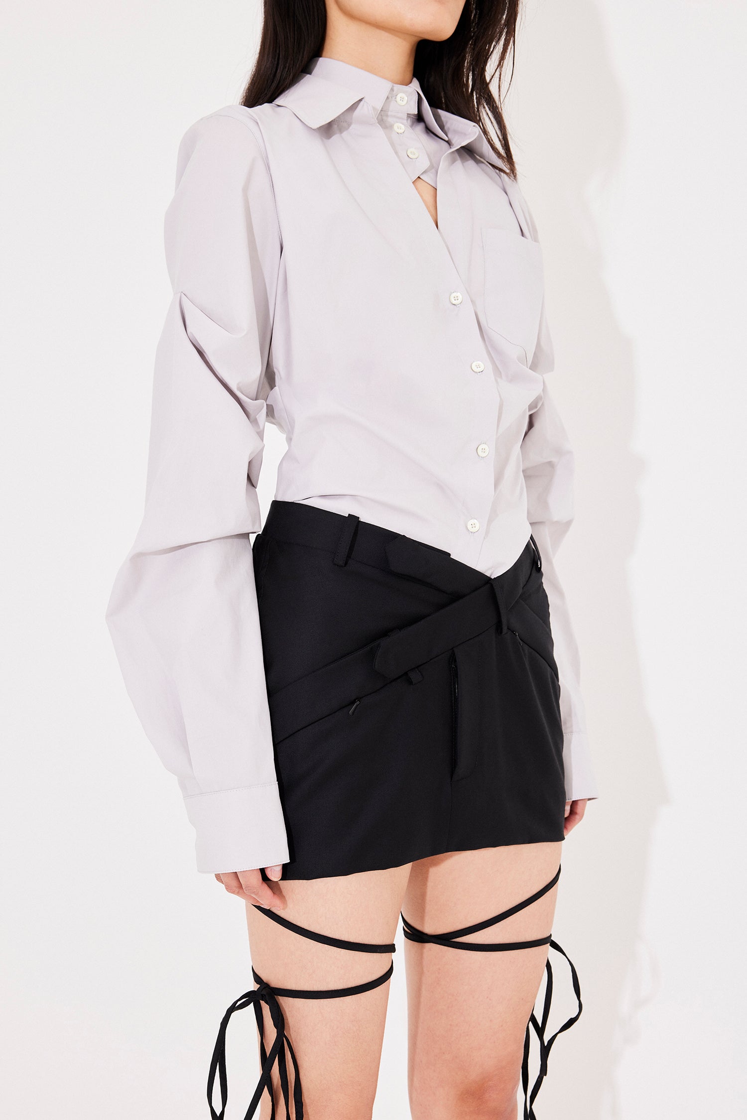 Staff mini skirt black