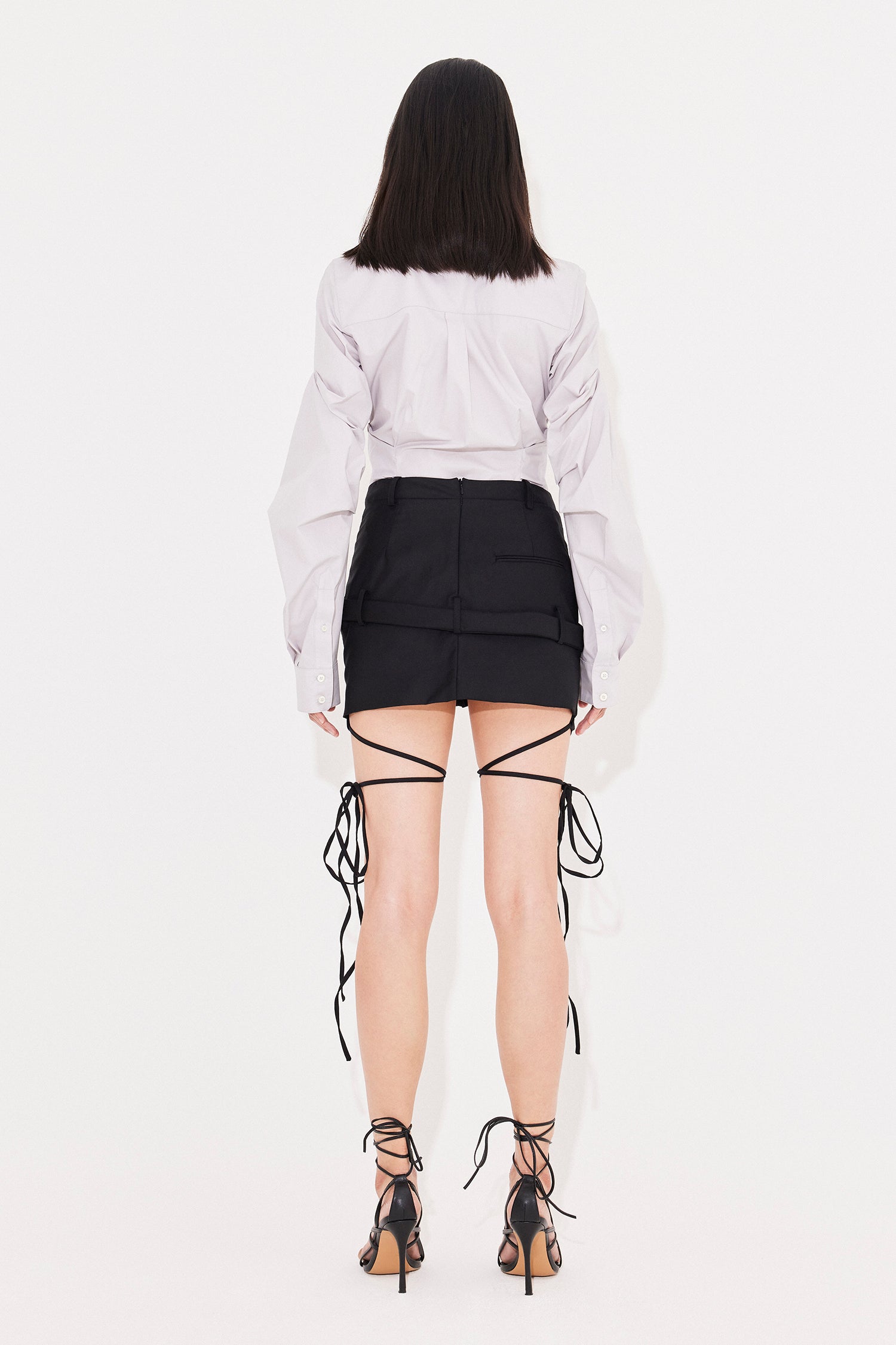 Staff mini skirt black