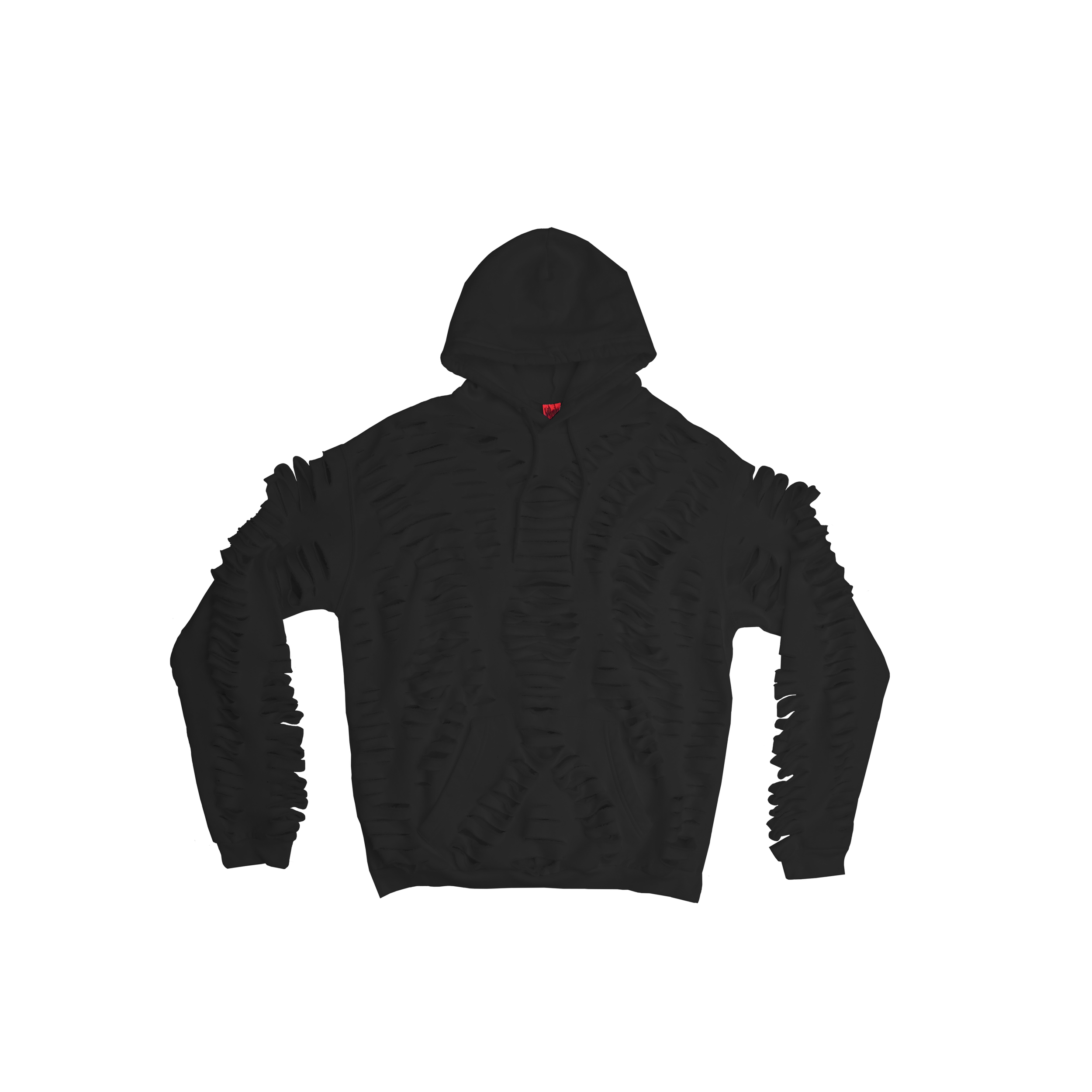 Cut hoodie