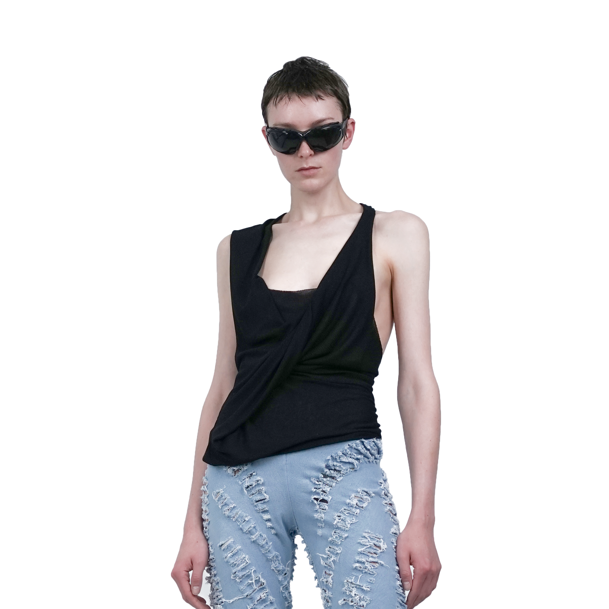 Draped tank