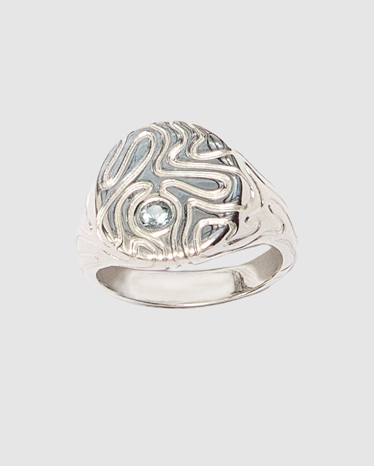 Globe signet (teal)