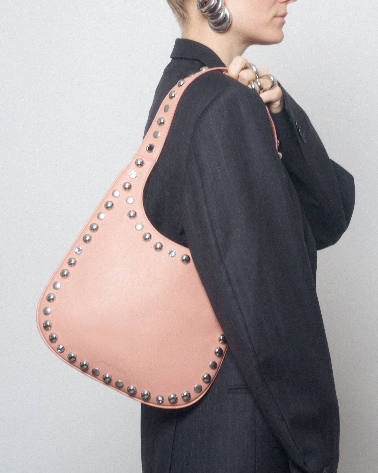 Diamanti saddle bag m tourmaline pink