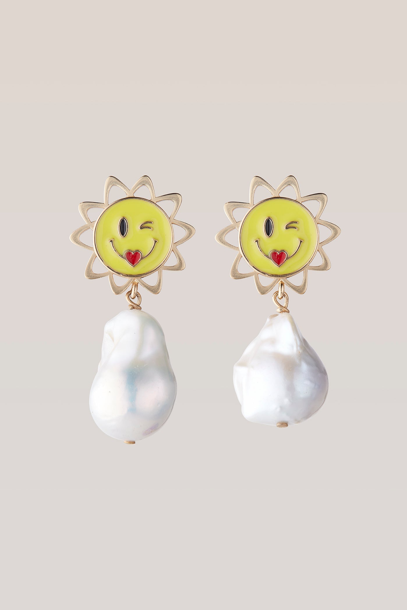 Sun earrings