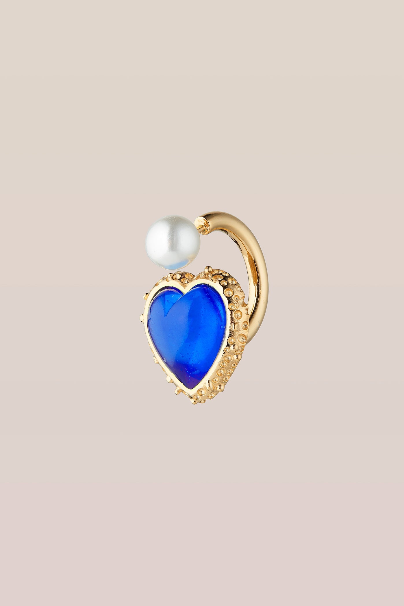 Miss limelight blue earring