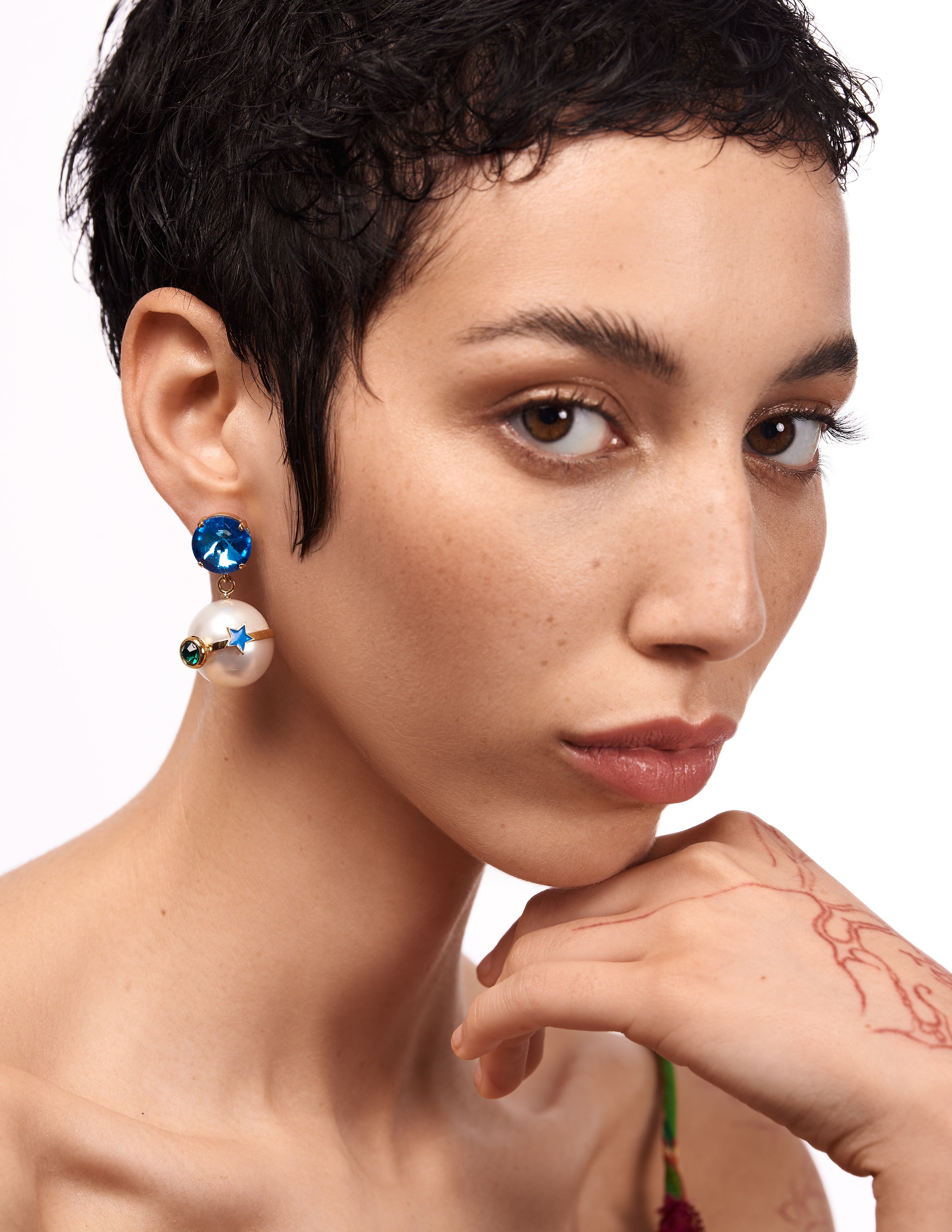 Safgalaxy earrings