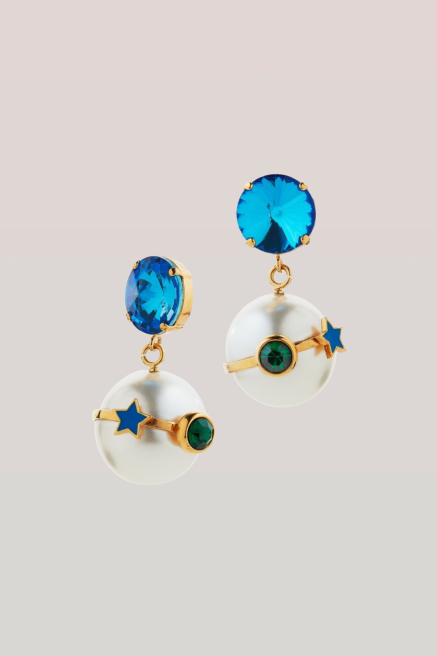 Safgalaxy earrings