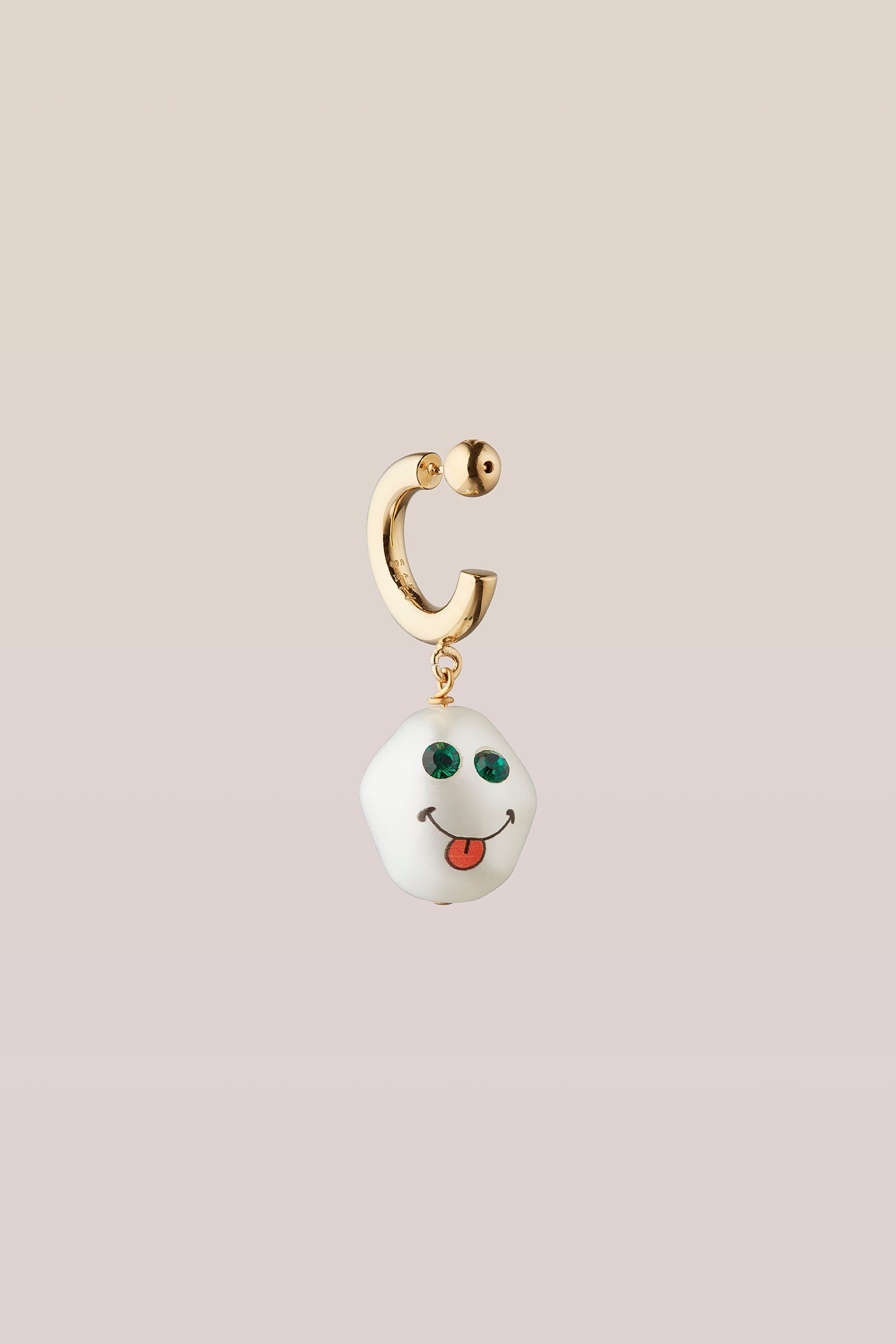 Cotton candy earring