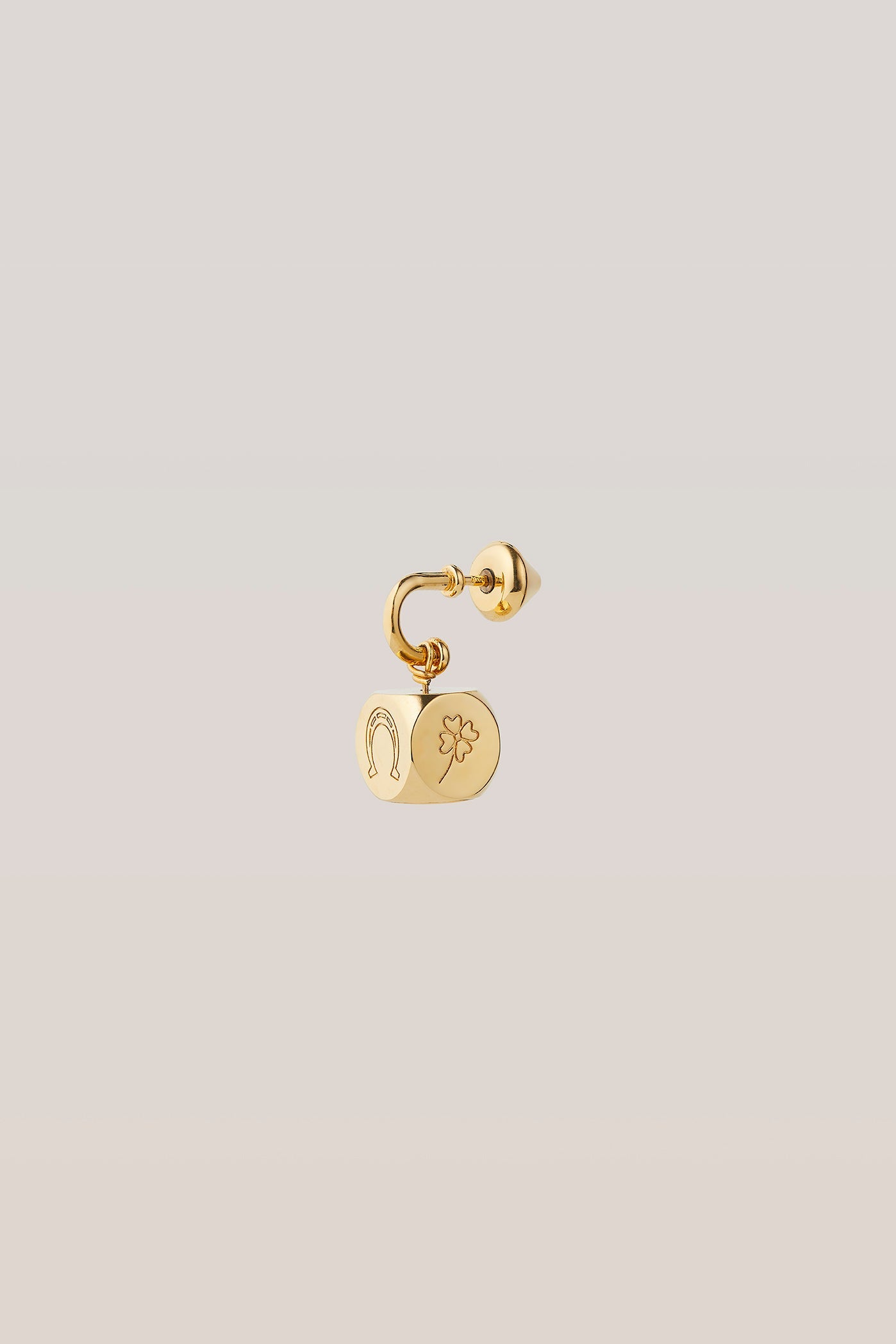 Lucky dice earring