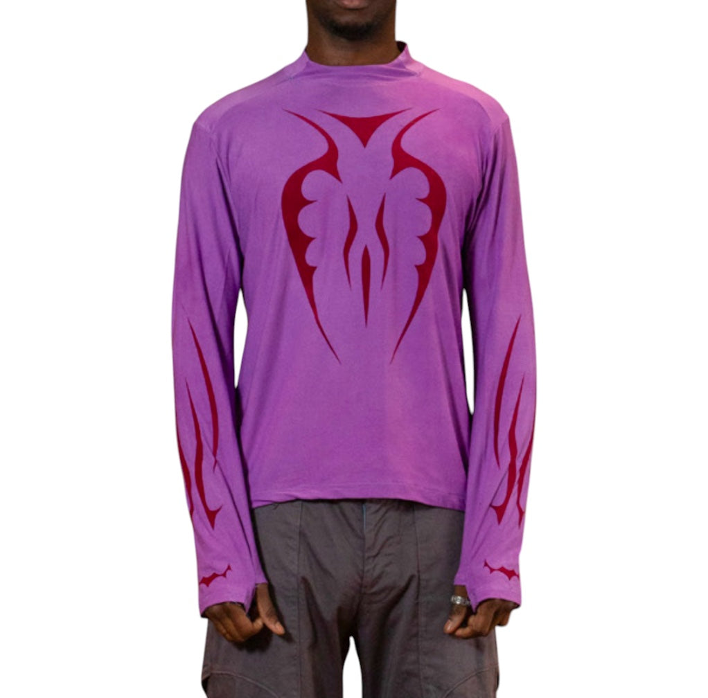 War paint longsleeve - purple