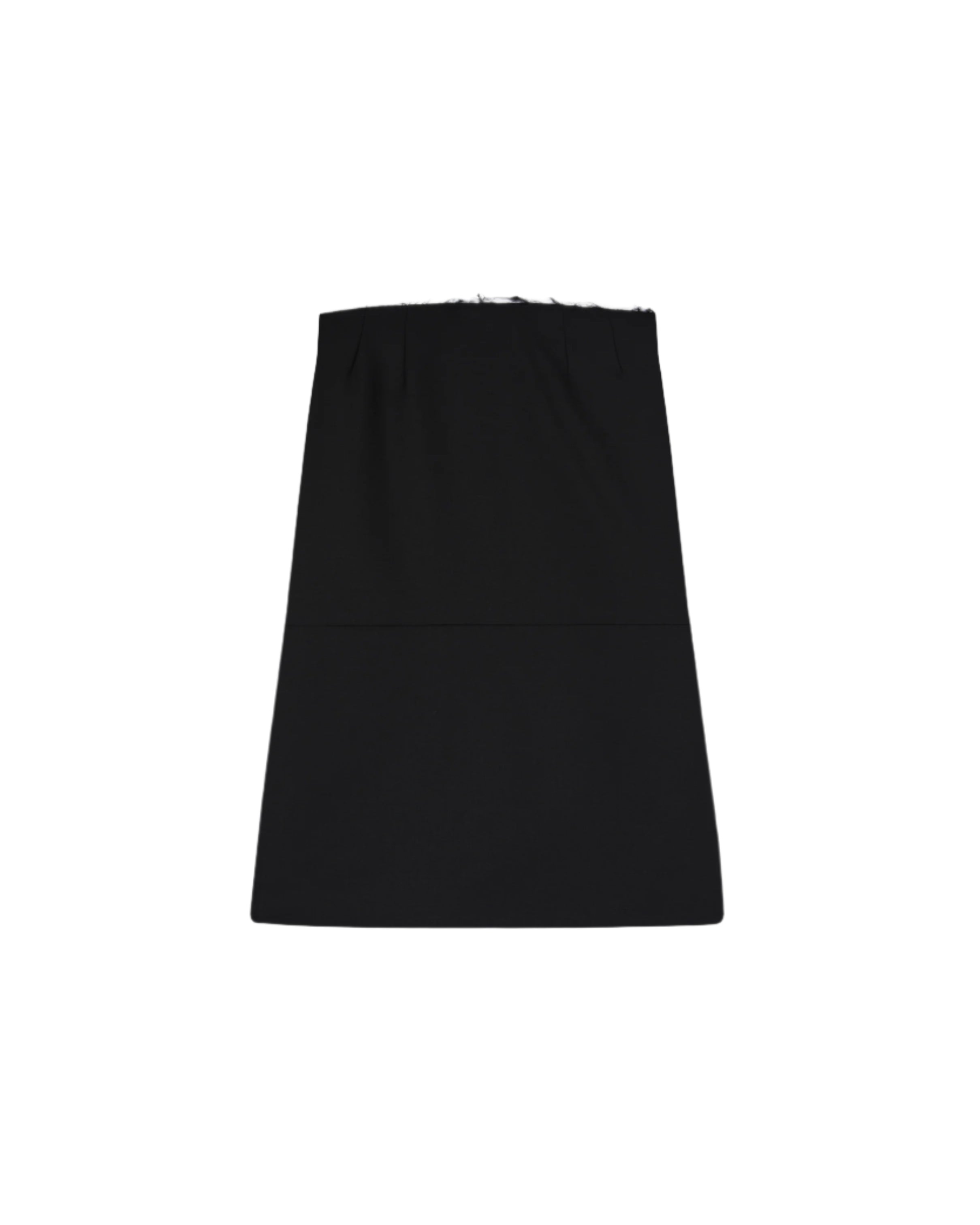 Convex skirt black