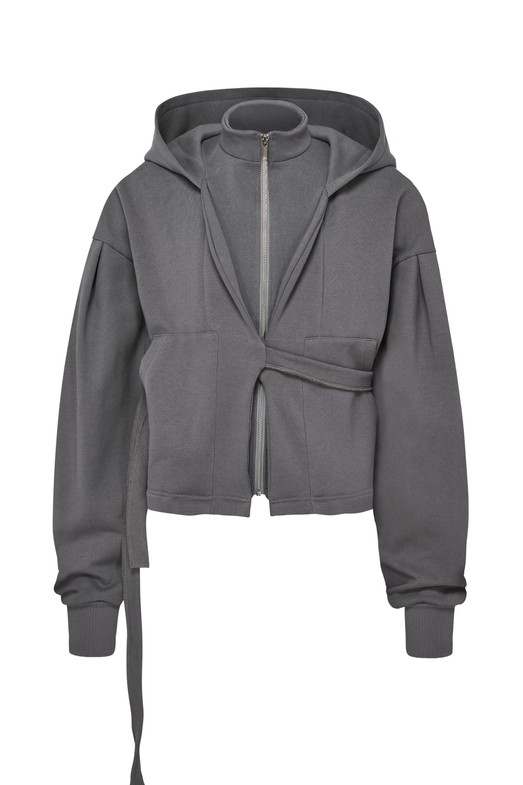 Zip jacket grey