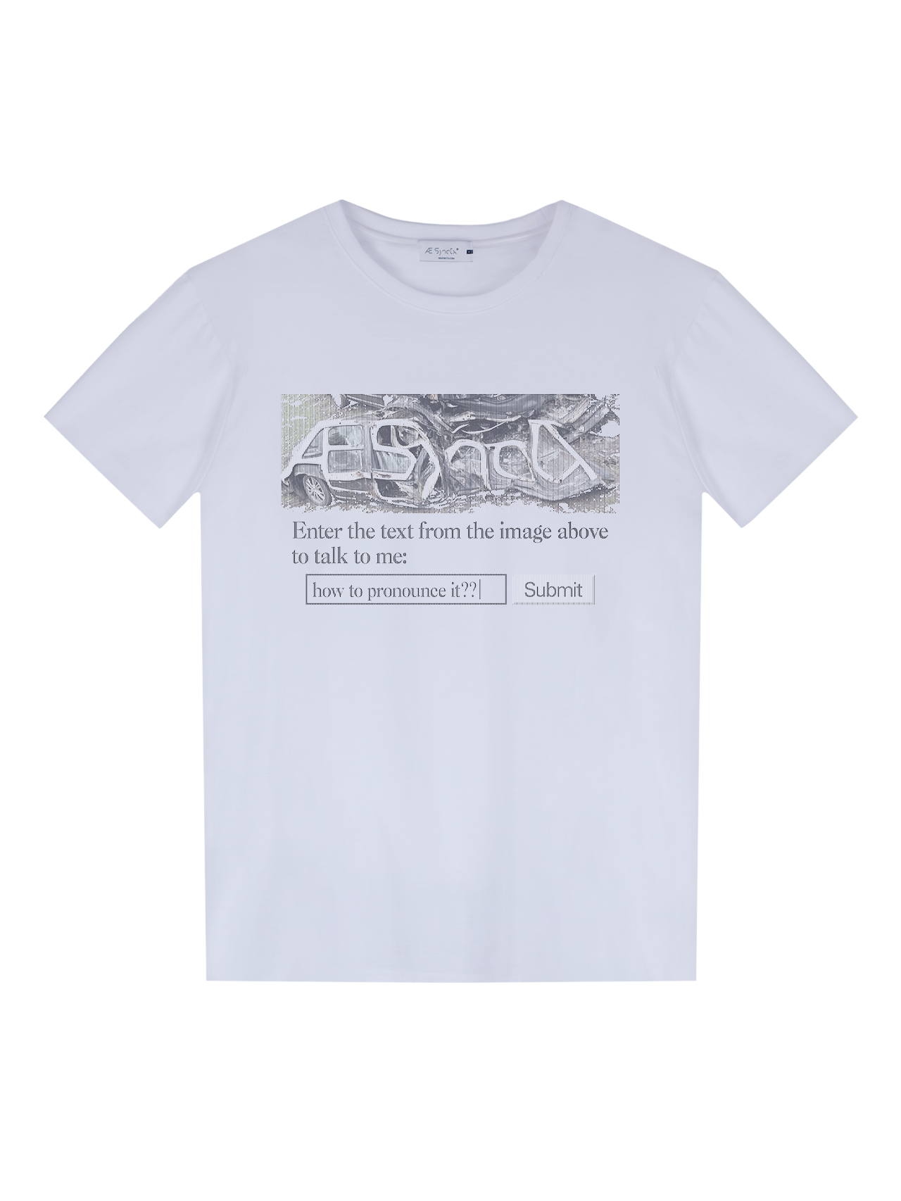 "how to pronounce it?" t-shirt