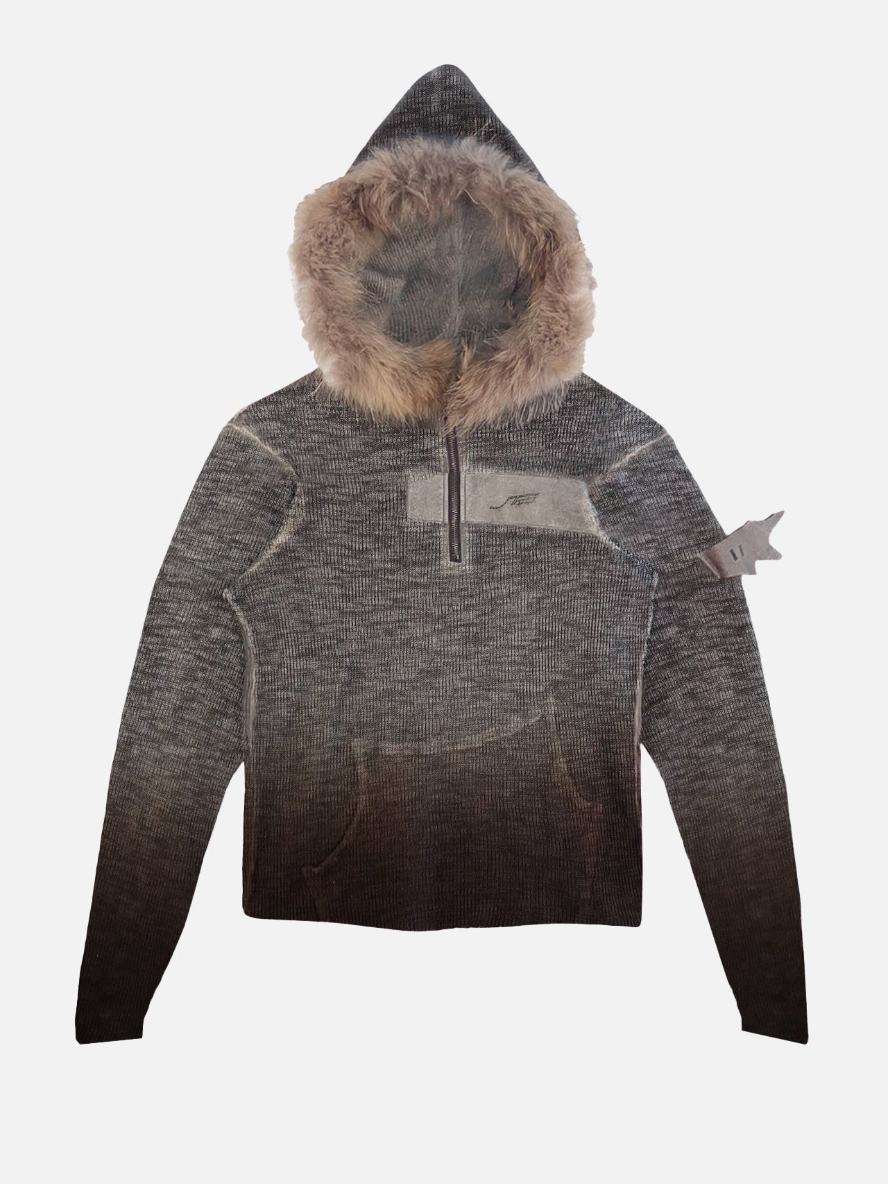 Half zip hoodie