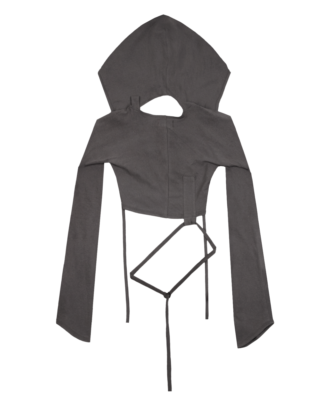 Hooded cardigan