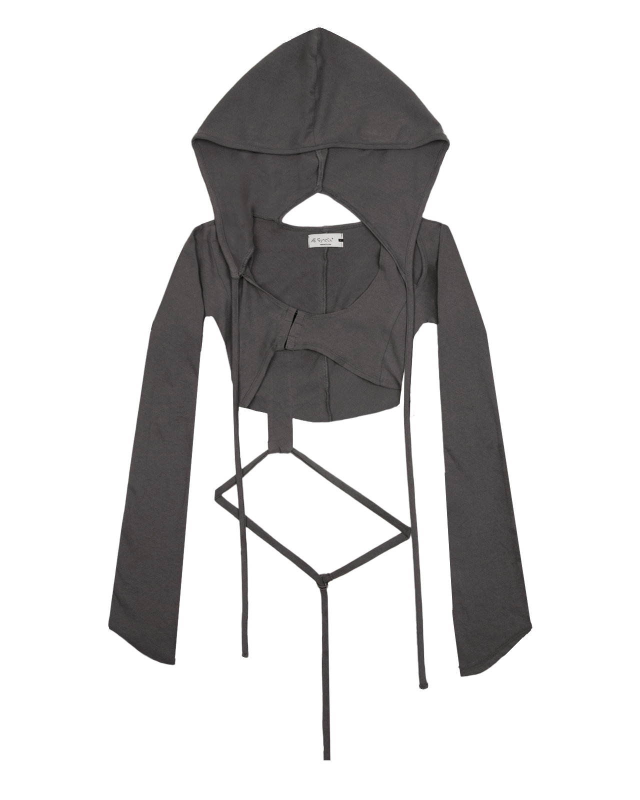 Hooded cardigan