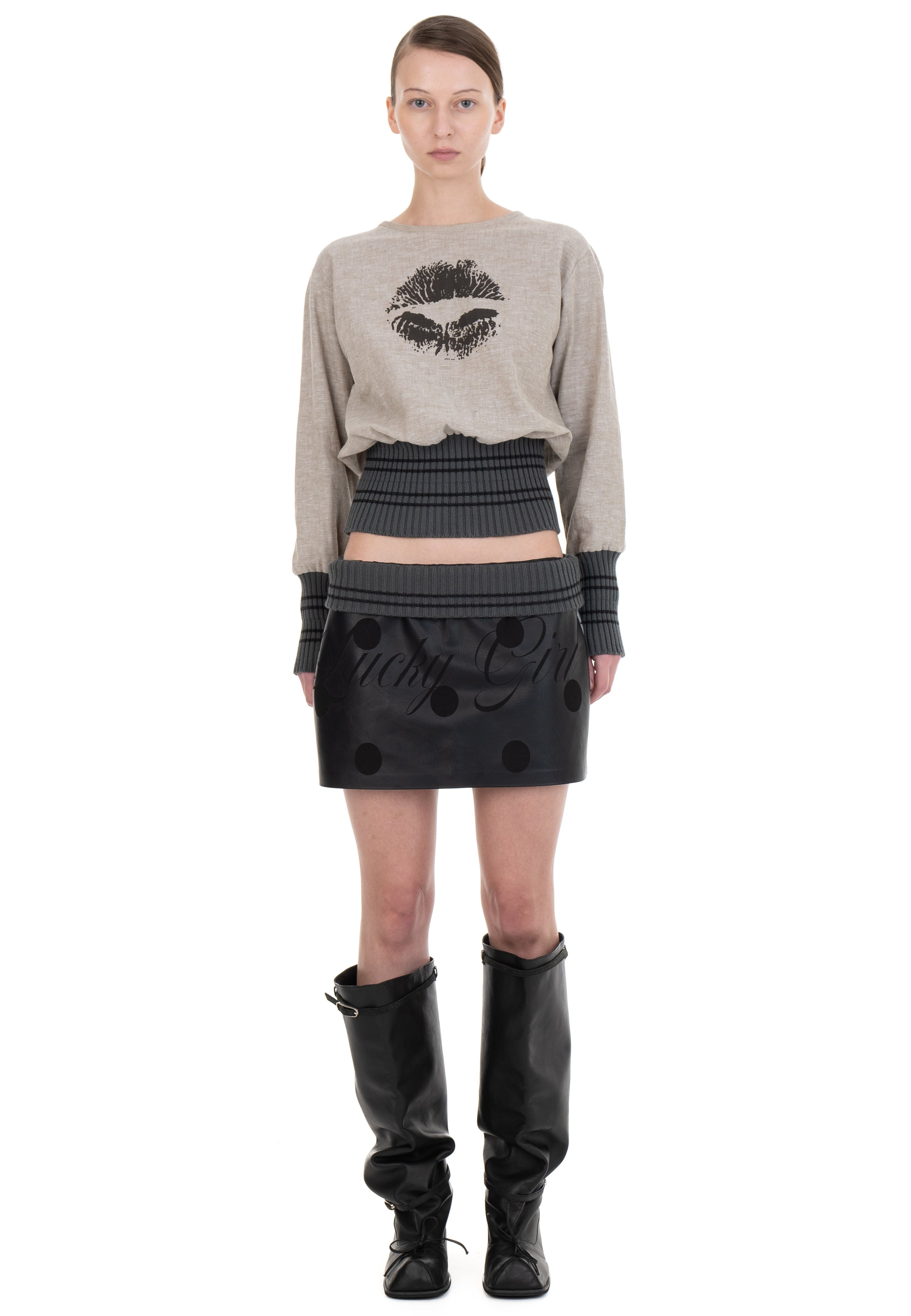 Kiss linen top