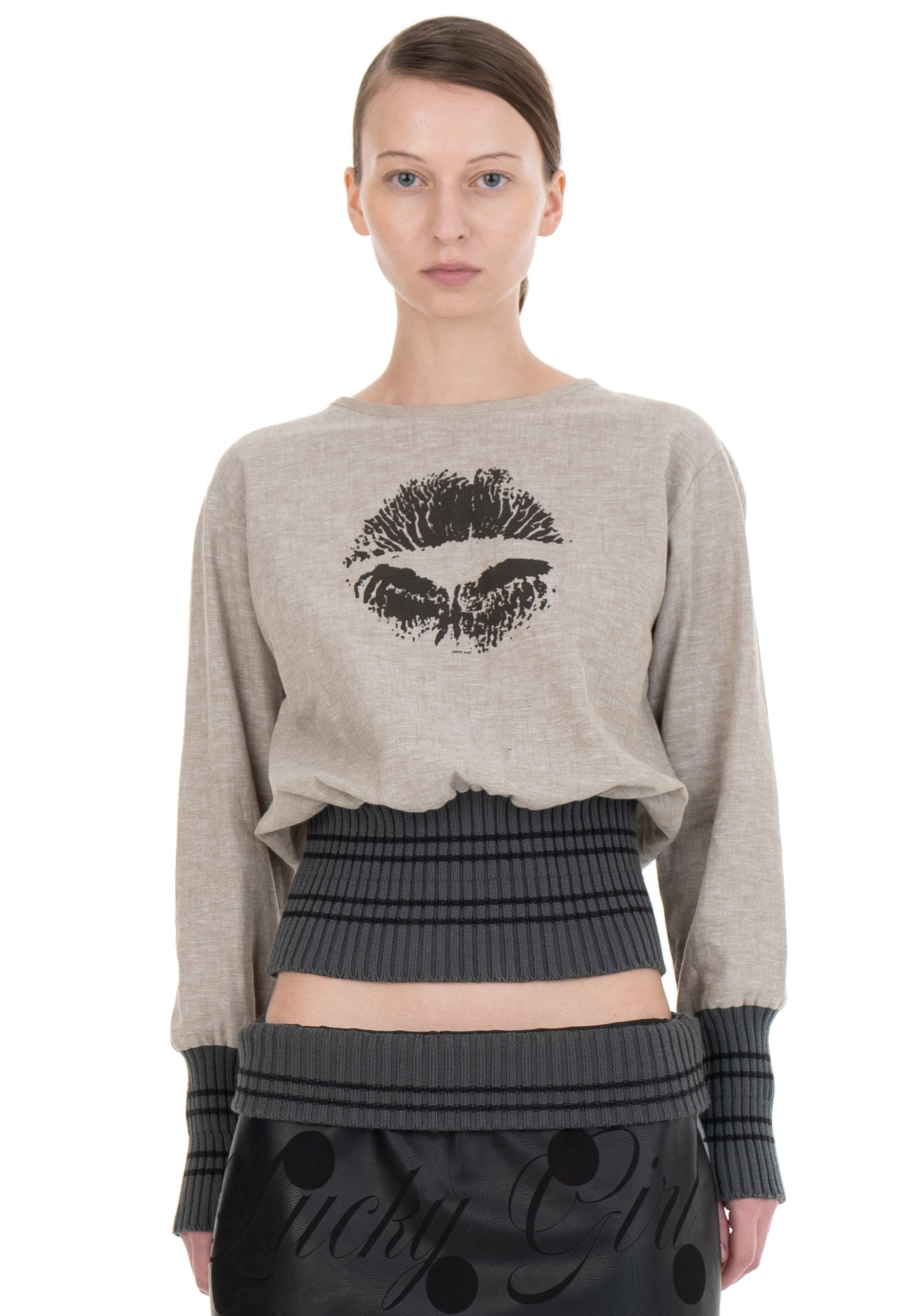 Kiss linen top