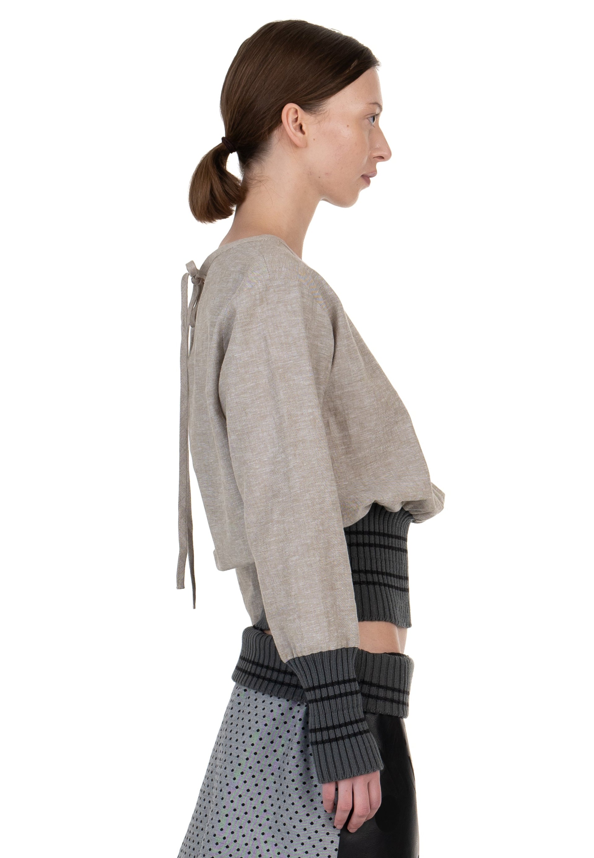 Kiss linen top