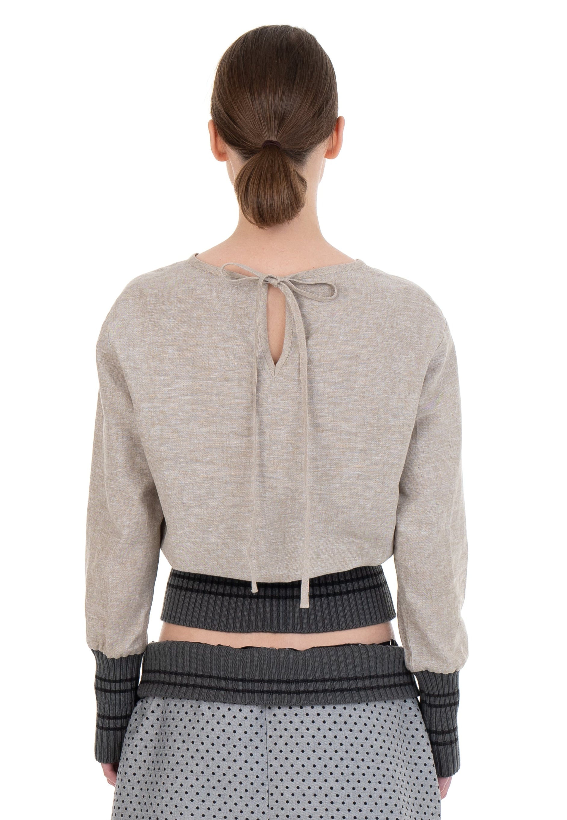 Kiss linen top
