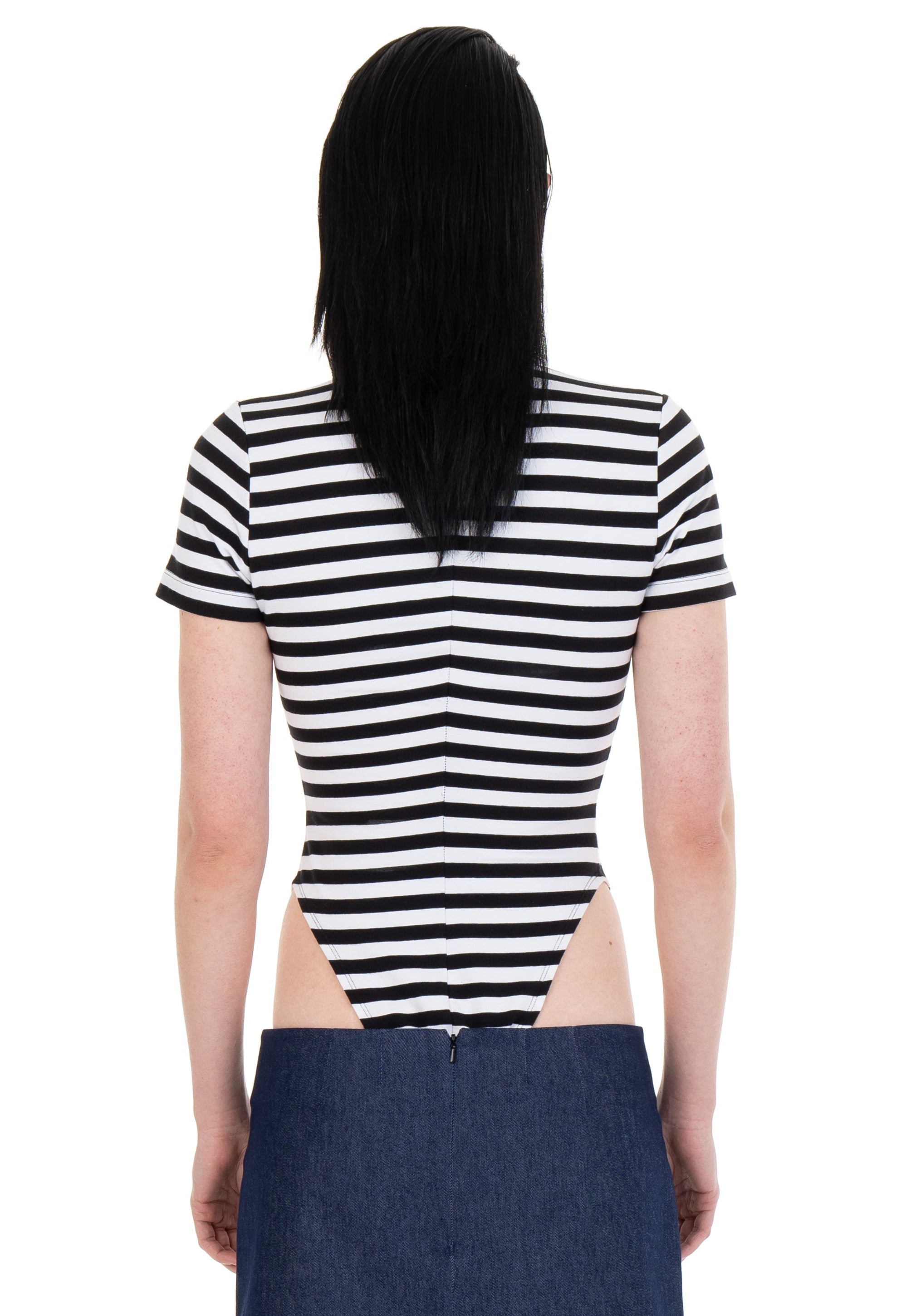 Necktie polo striped