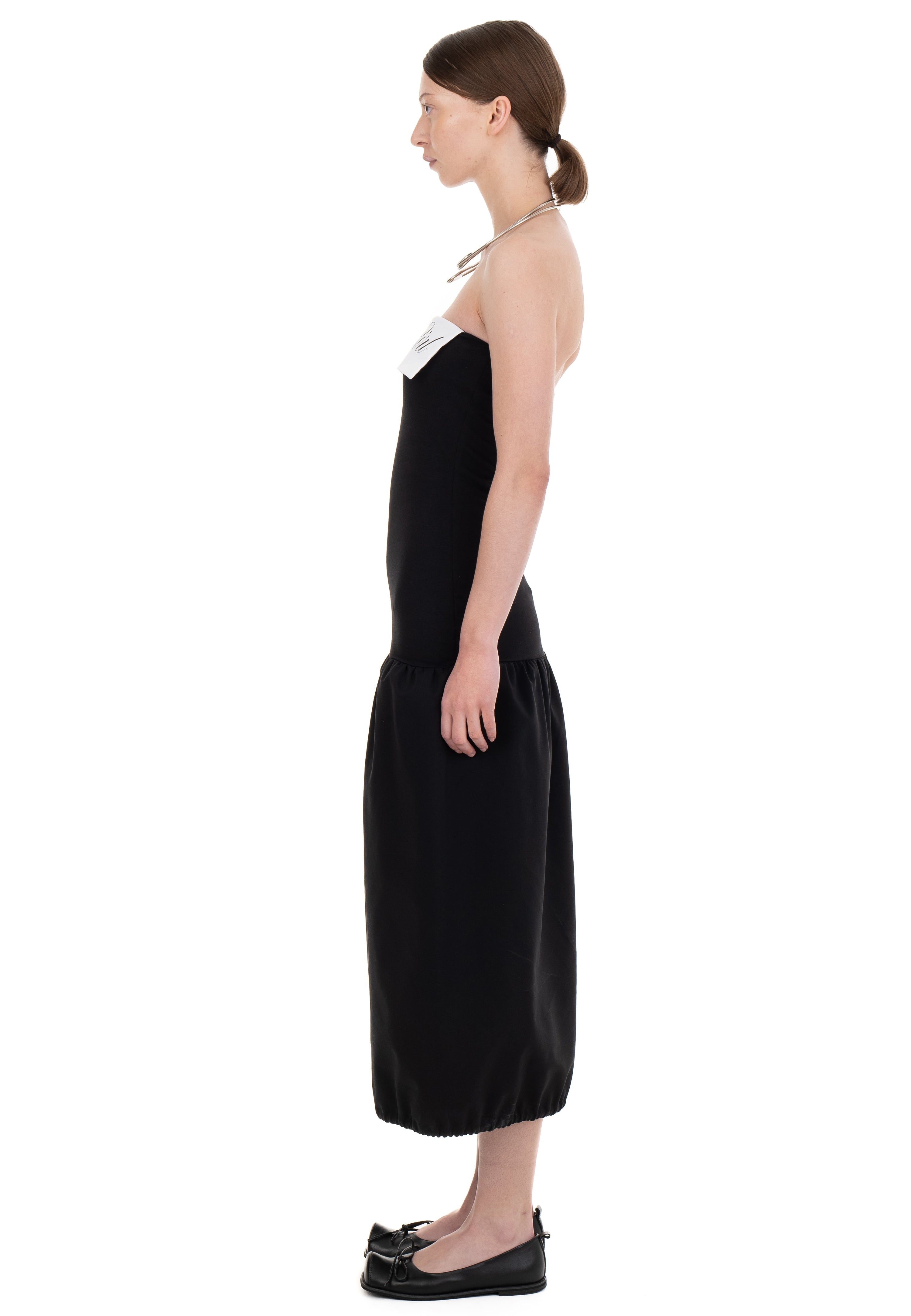 Lucky girl tube dress black