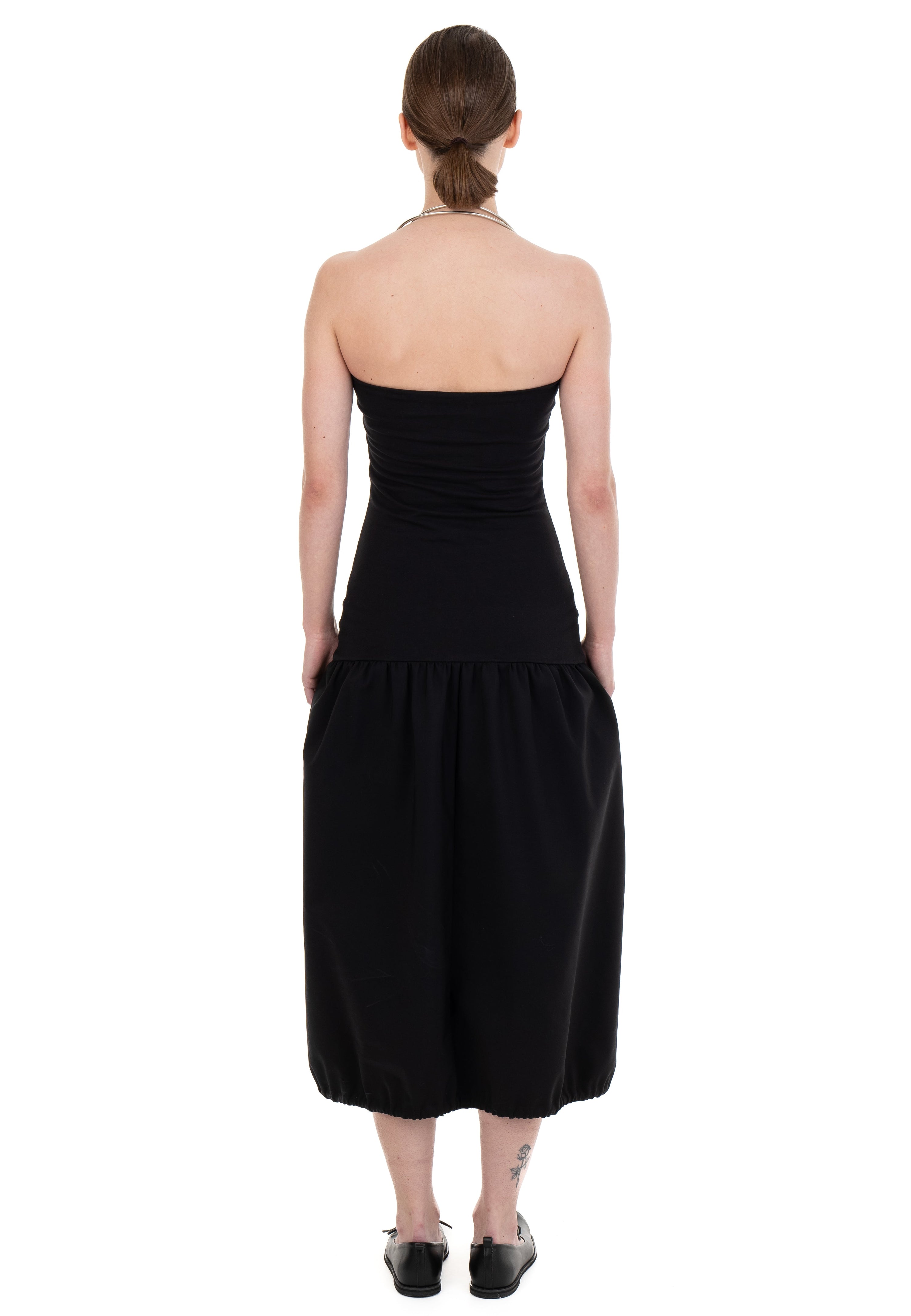 Lucky girl tube dress black