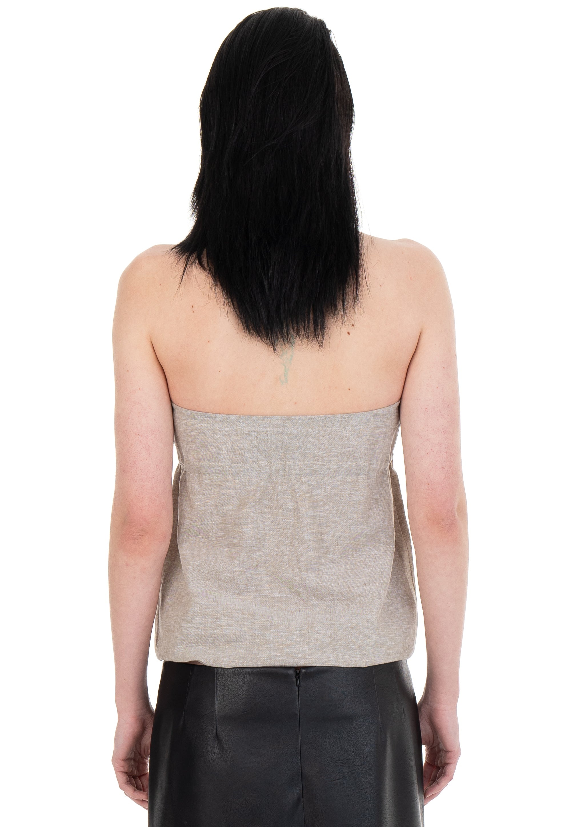 Lucky girl linen top