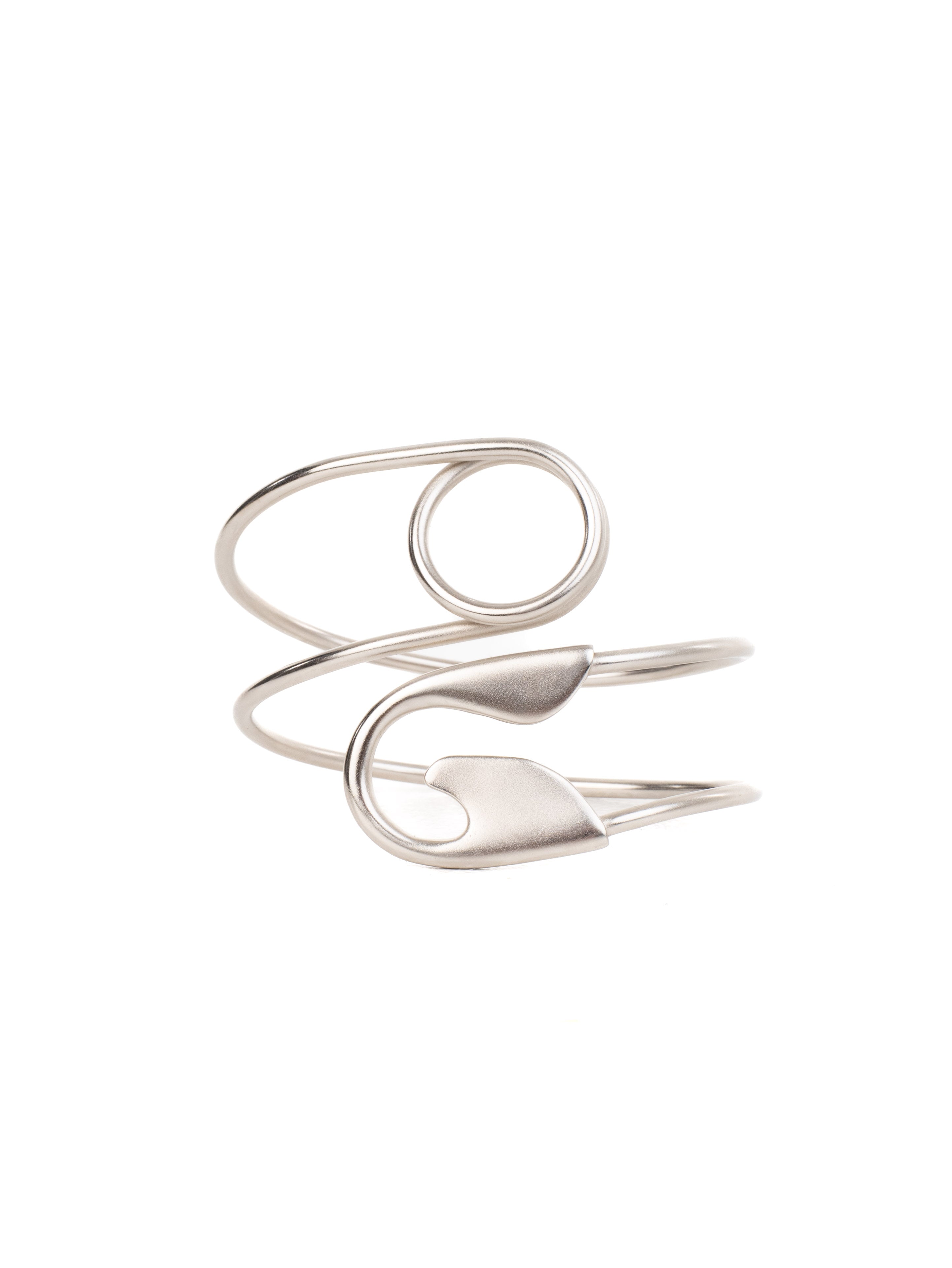 Safety pin bracelet