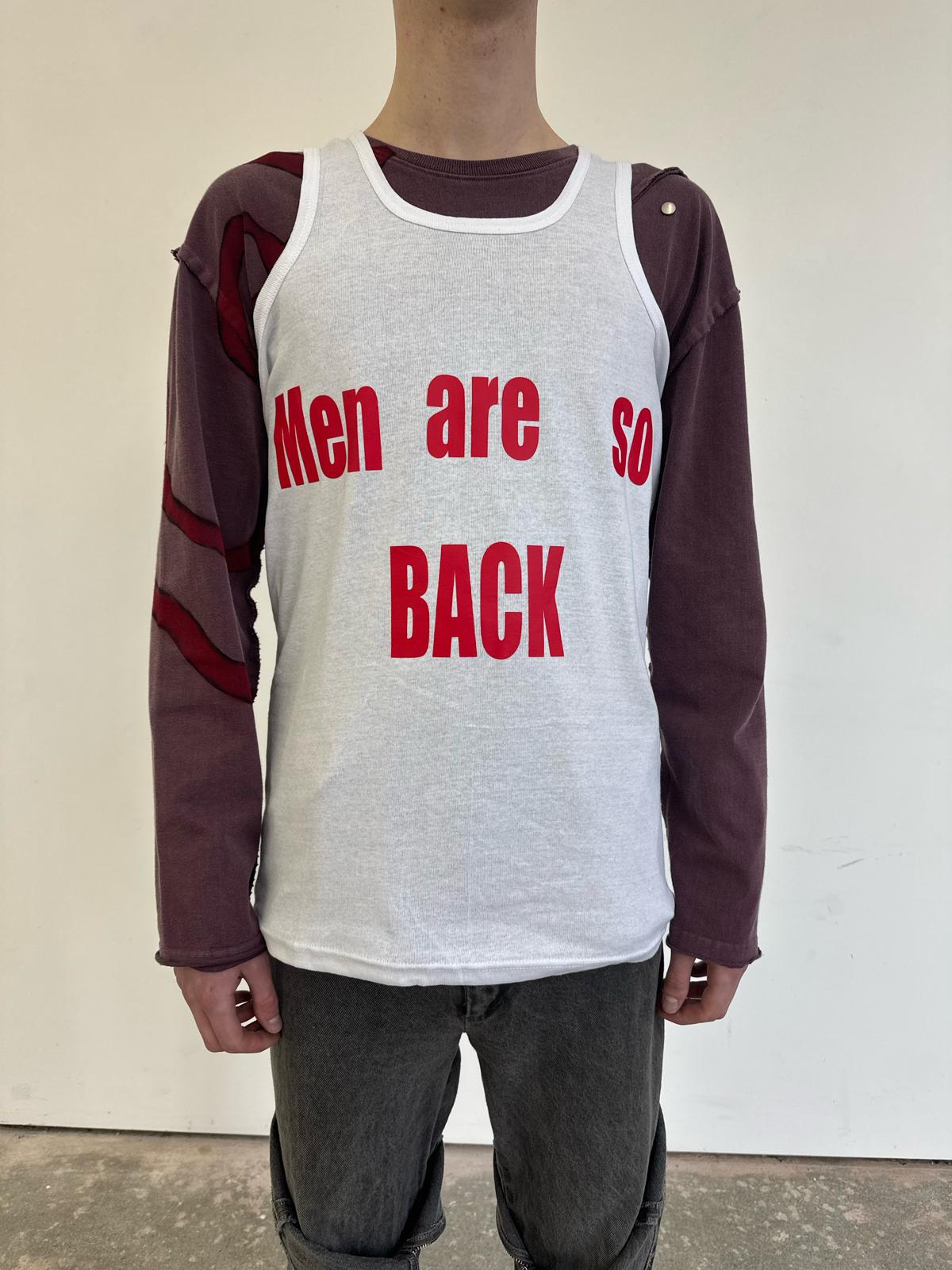 Men are so back tank top