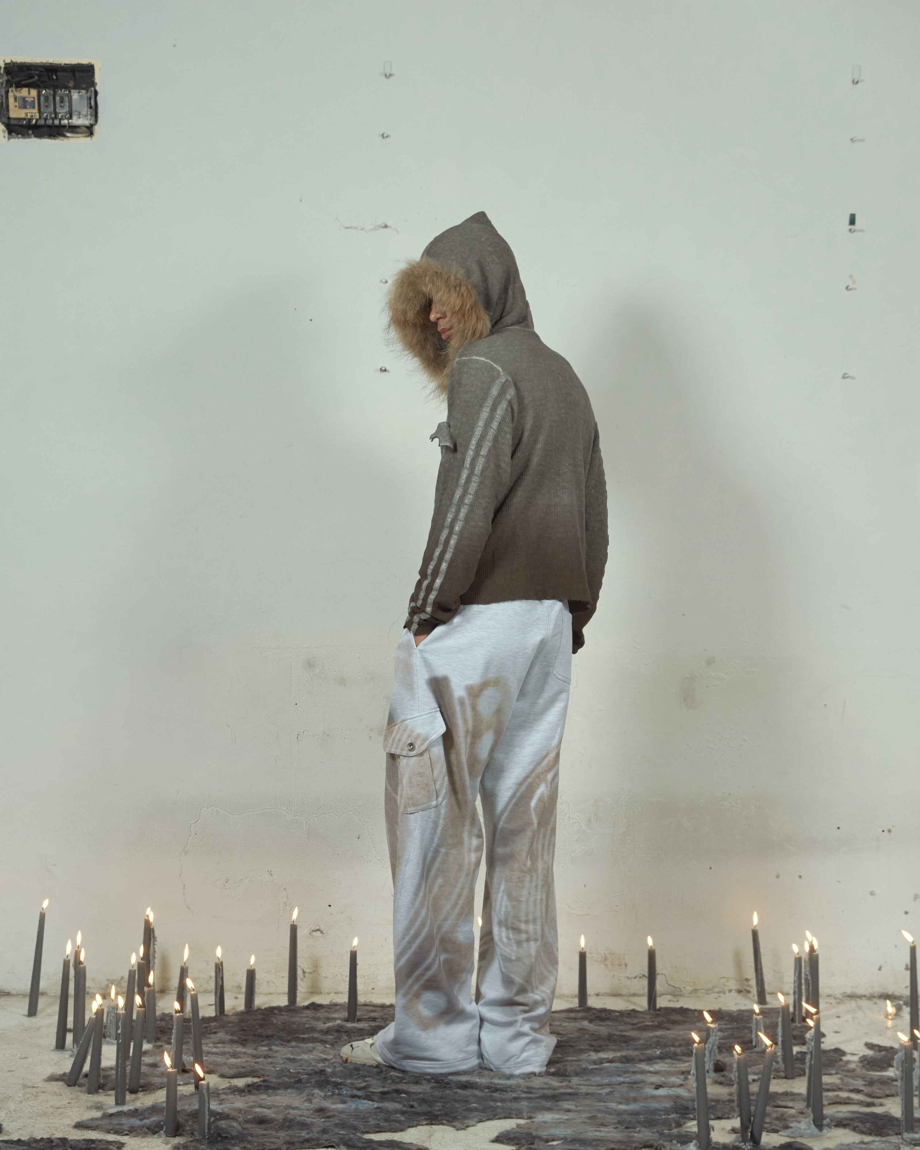 Half zip hoodie