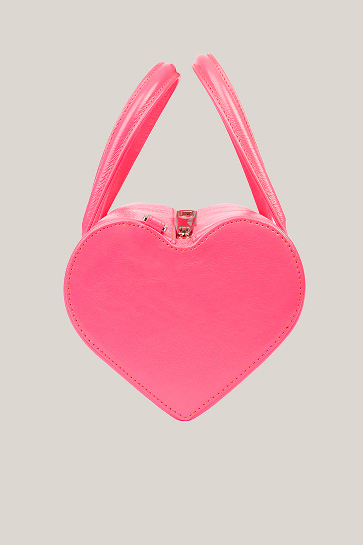 Amor bowling bag neon pink