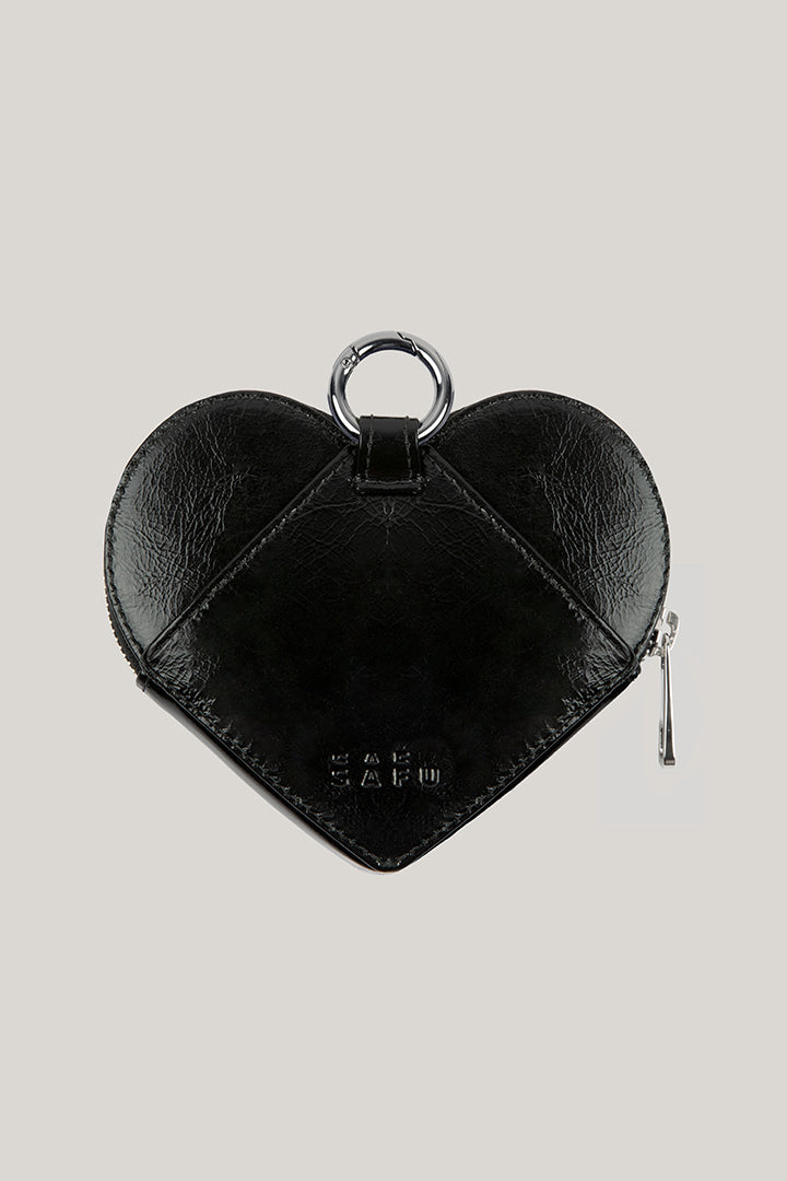Amor neck wallet black