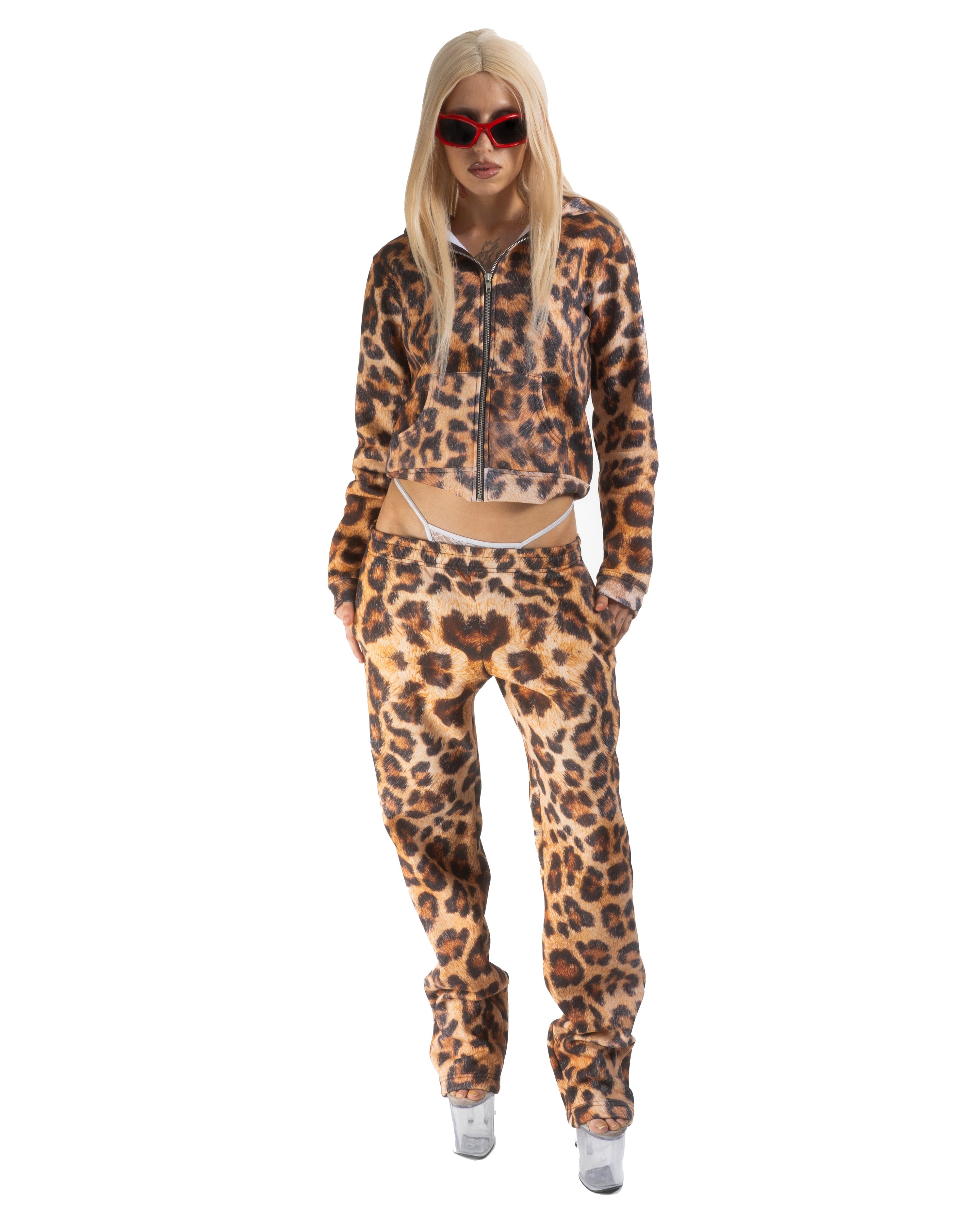 Leopard hoodie