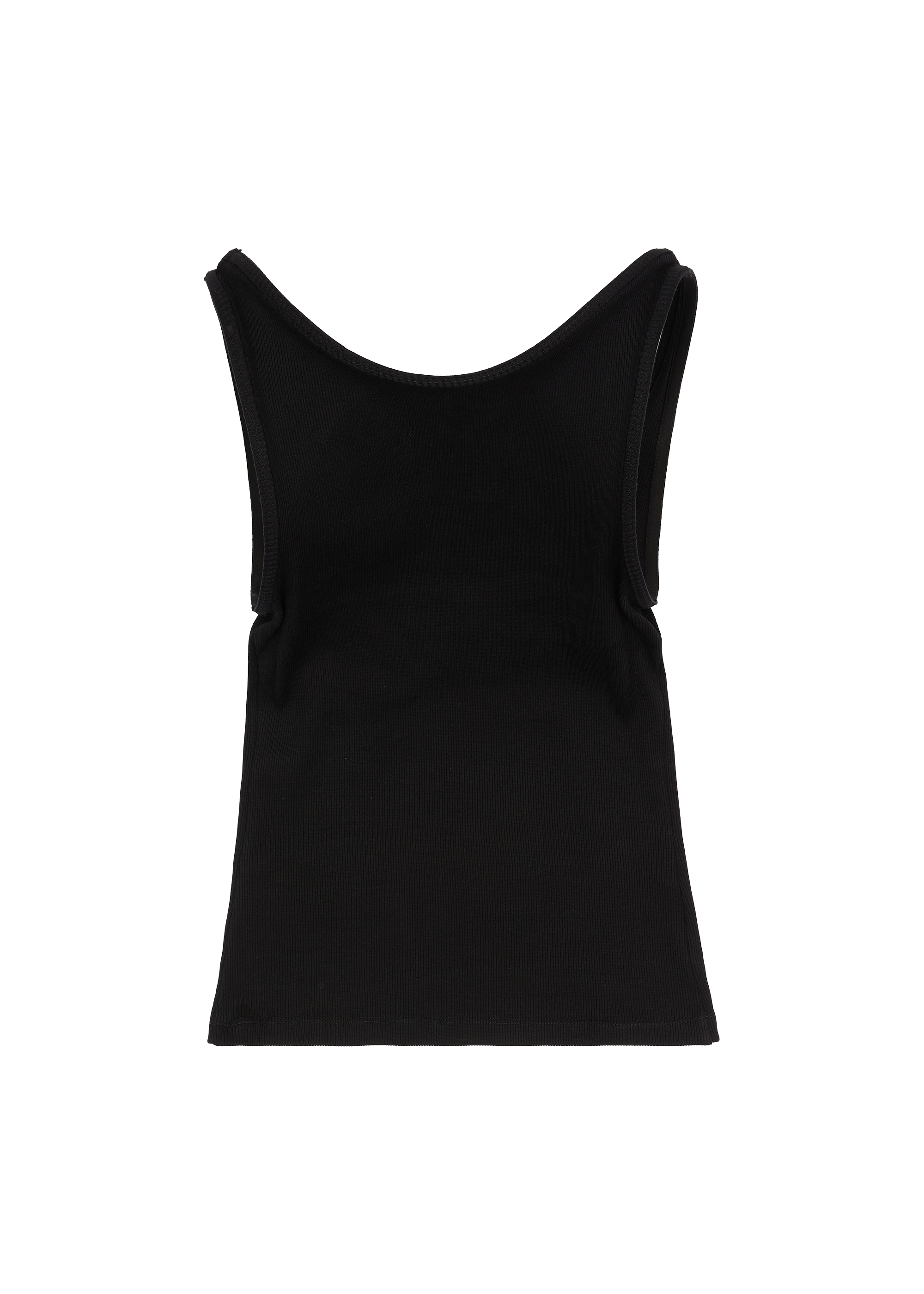 Blur tank top black
