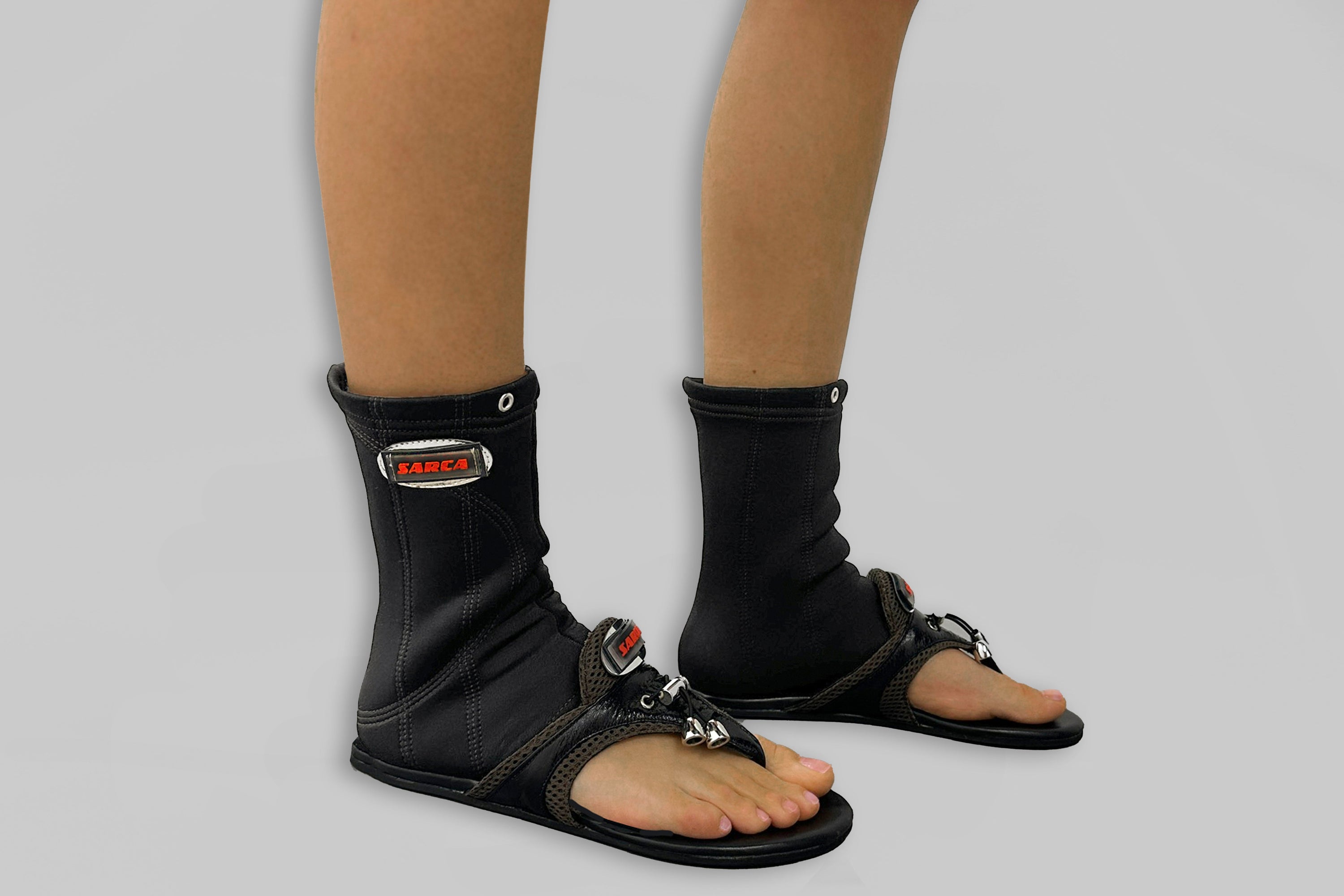 '5 flat style with sock