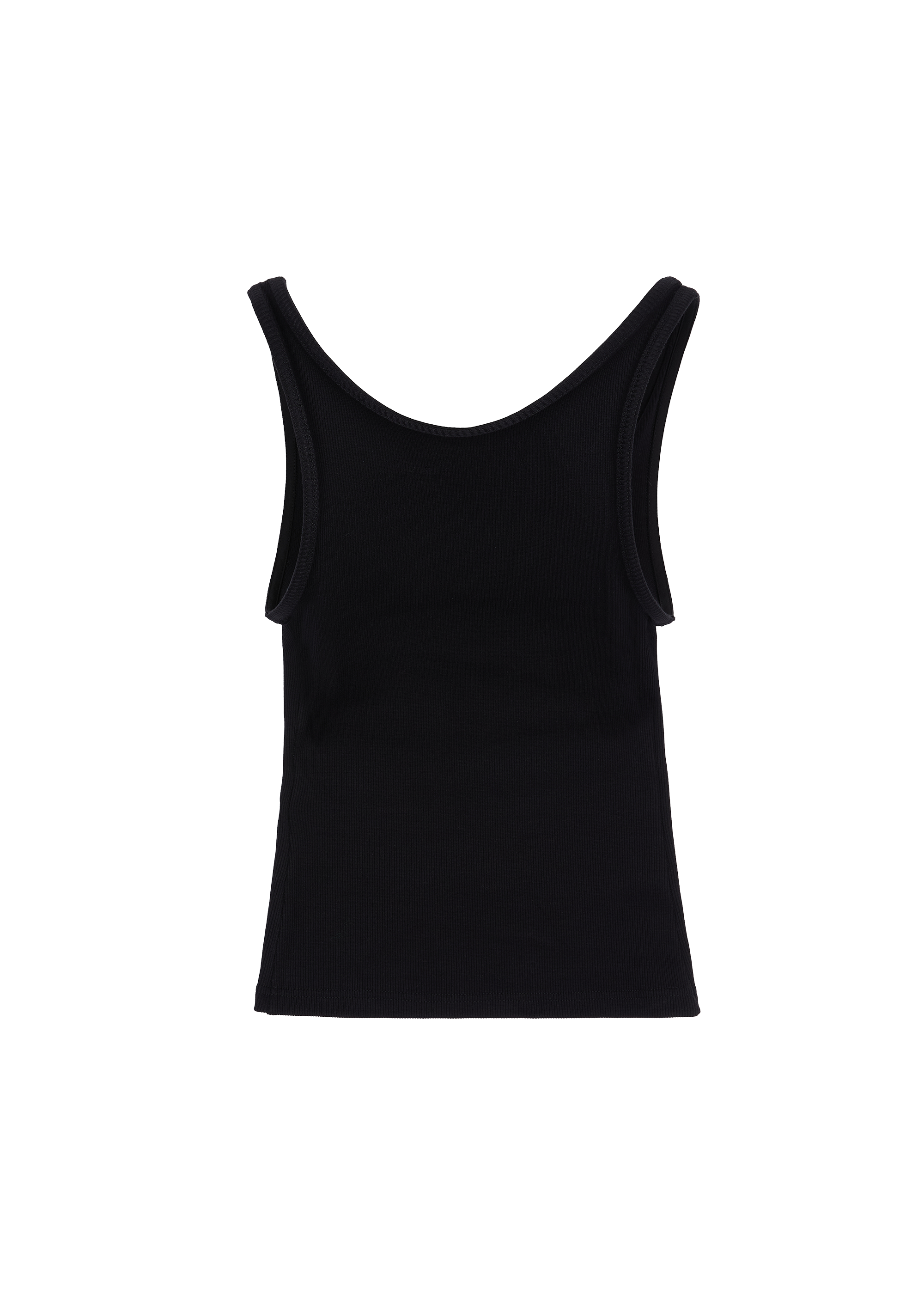 Blur tank top black